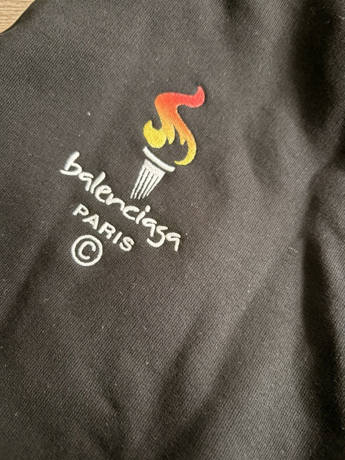 Balenciaga Balenciaga Paris Hoodie Size US M / EU 48-50 / 2 - 4 Thumbnail