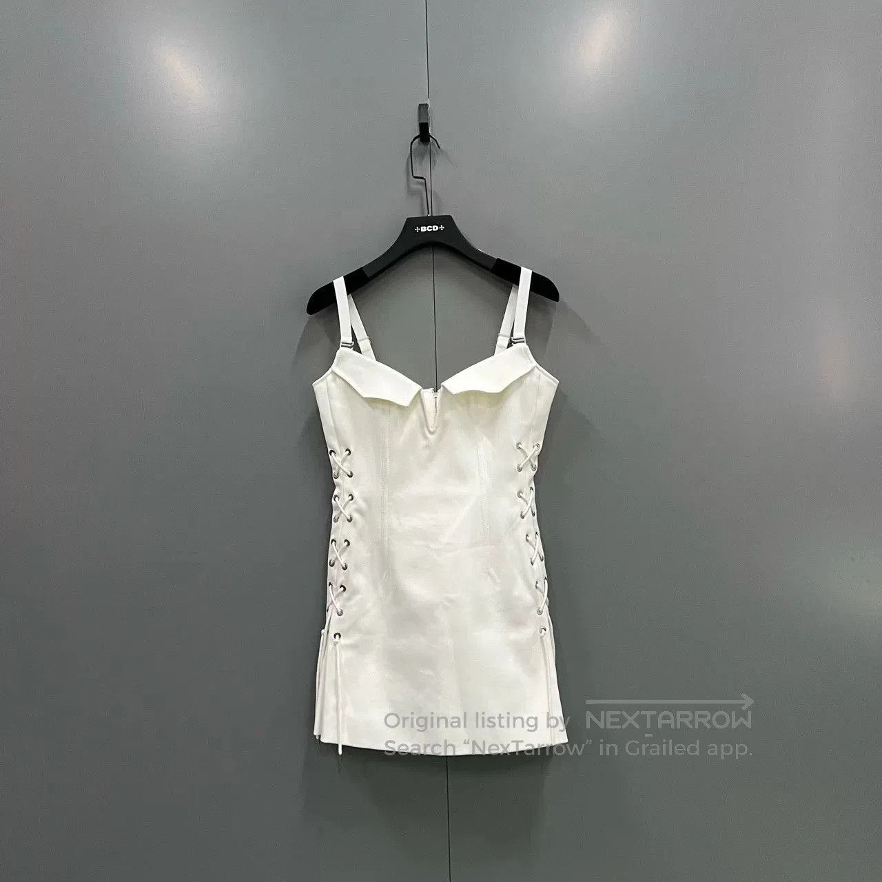 Dion Lee Dion Lee White Mini Sleeveless Dress. Size M / US 6-8 / IT 42-44 - 1 Thumbnail