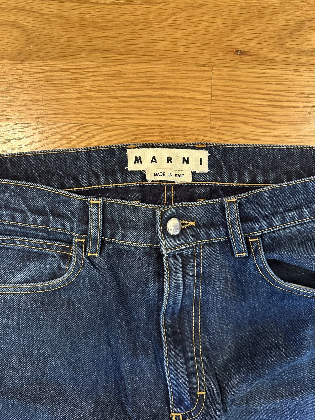 Marni Marni Acid Wash Denim Jeans Size US 31 - 3 Thumbnail