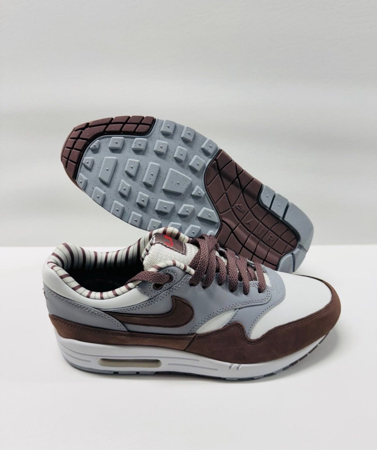 Nike Air Max 1 Premium Shima Shima Summit White Brown