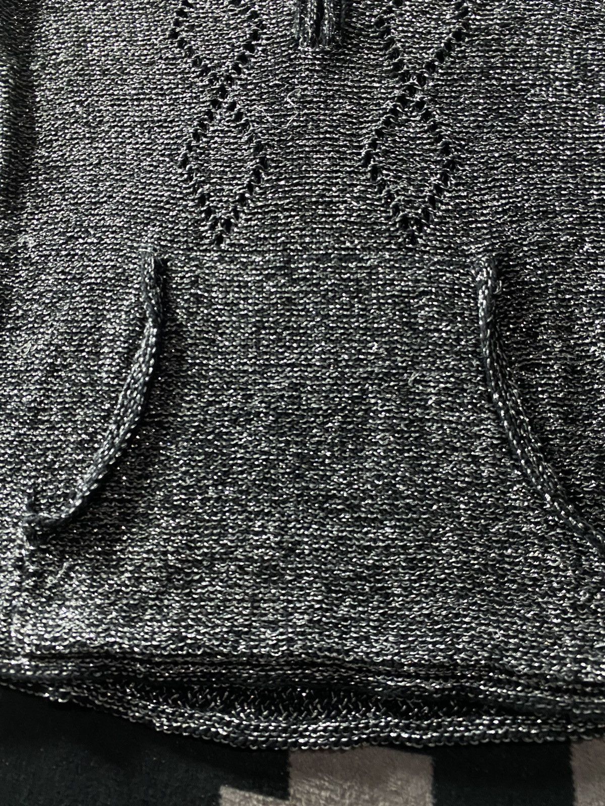 14th Addiction × KMRii × Yasuyuki Ishii Japanese ined knit glitter hoodie ifsixwasnine style Size US M / EU 48-50 / 2 - 4 Thumbnail