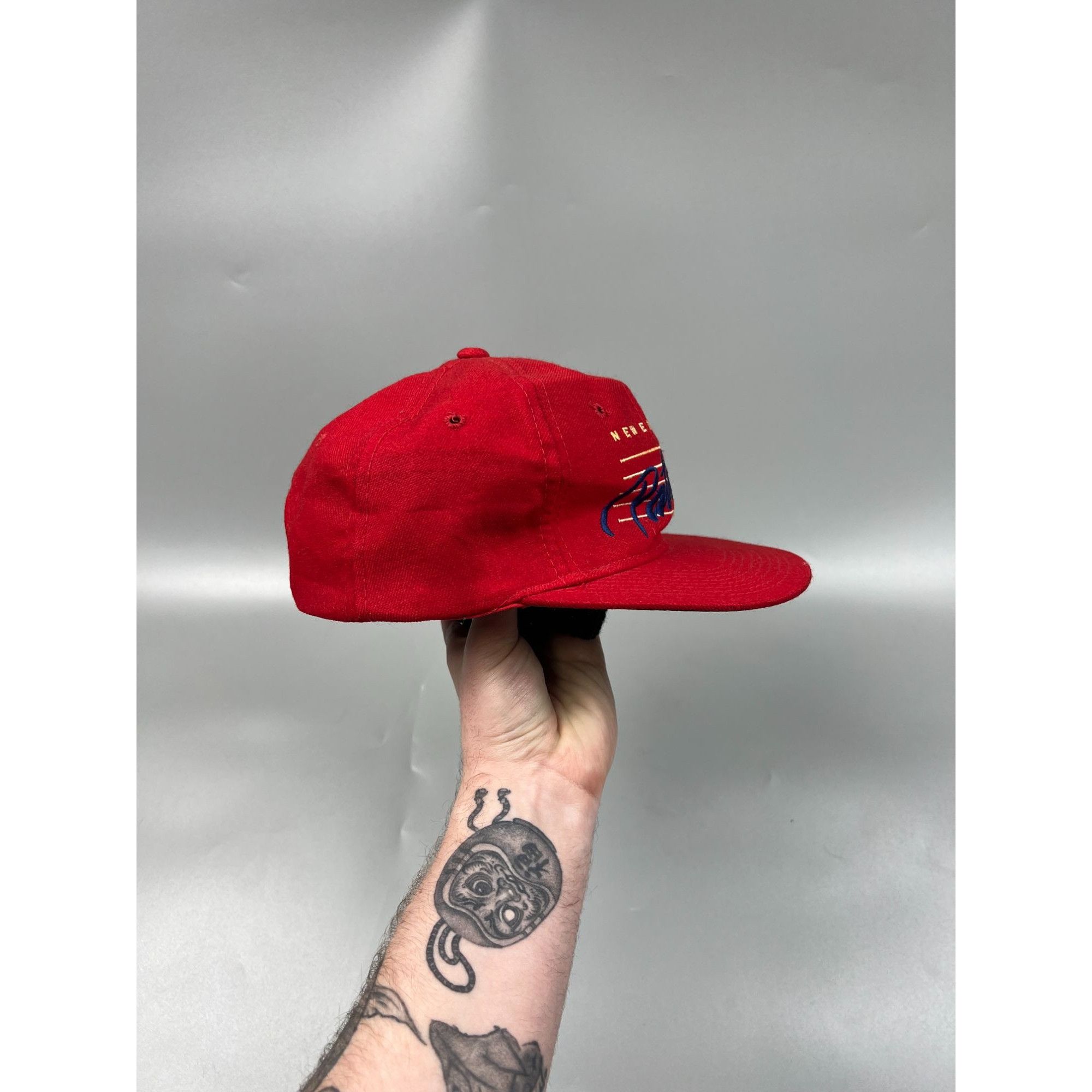 Vintage New England Patriots Drew Pearson Vintage Cap Hat (Y0723) Size ONE SIZE - 3 Thumbnail