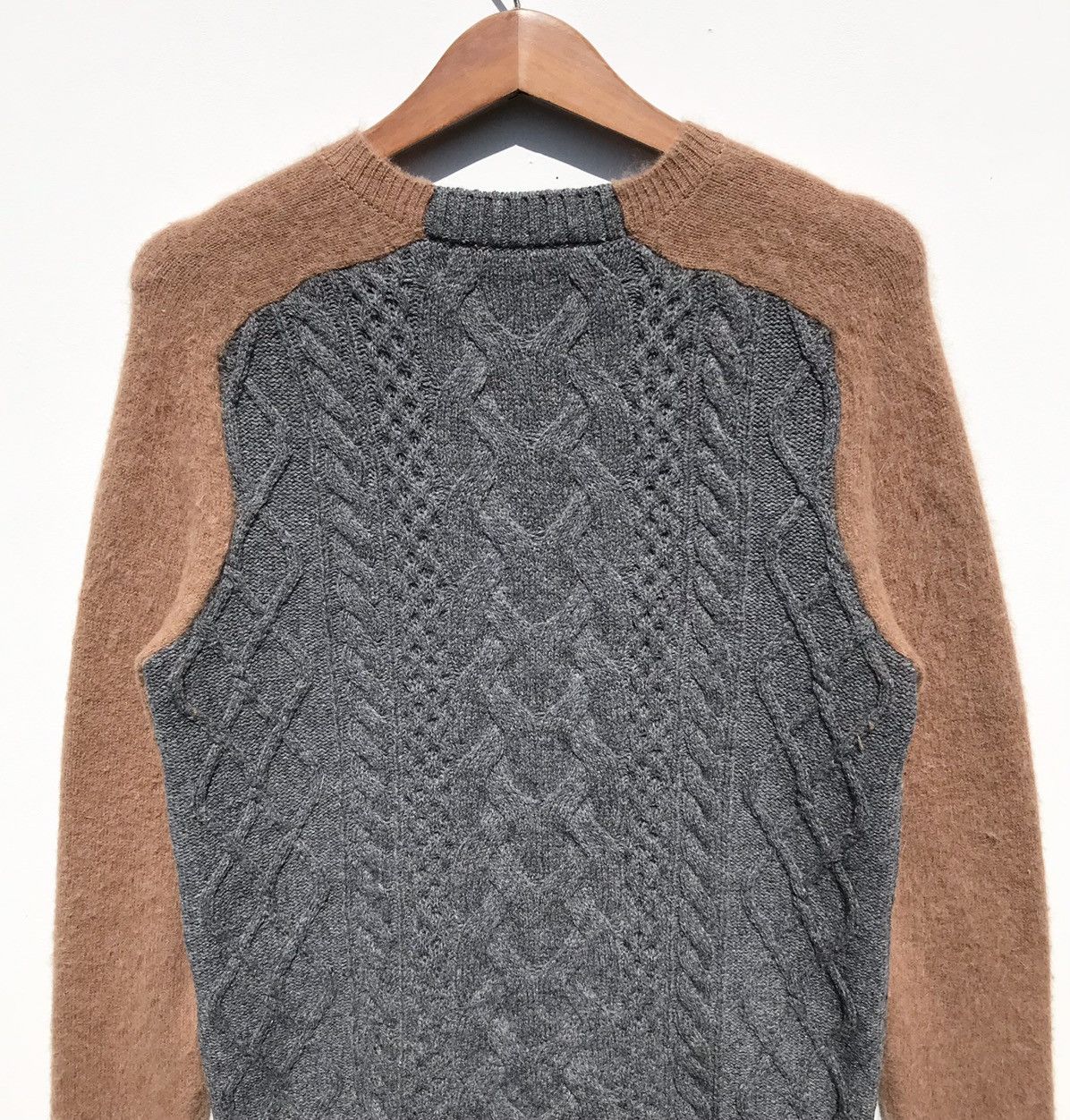 Japanese Brand Sacai 668 Knitwear Wool Angora Nylon Sacai Size US S / EU 44-46 / 1 - 10 Thumbnail