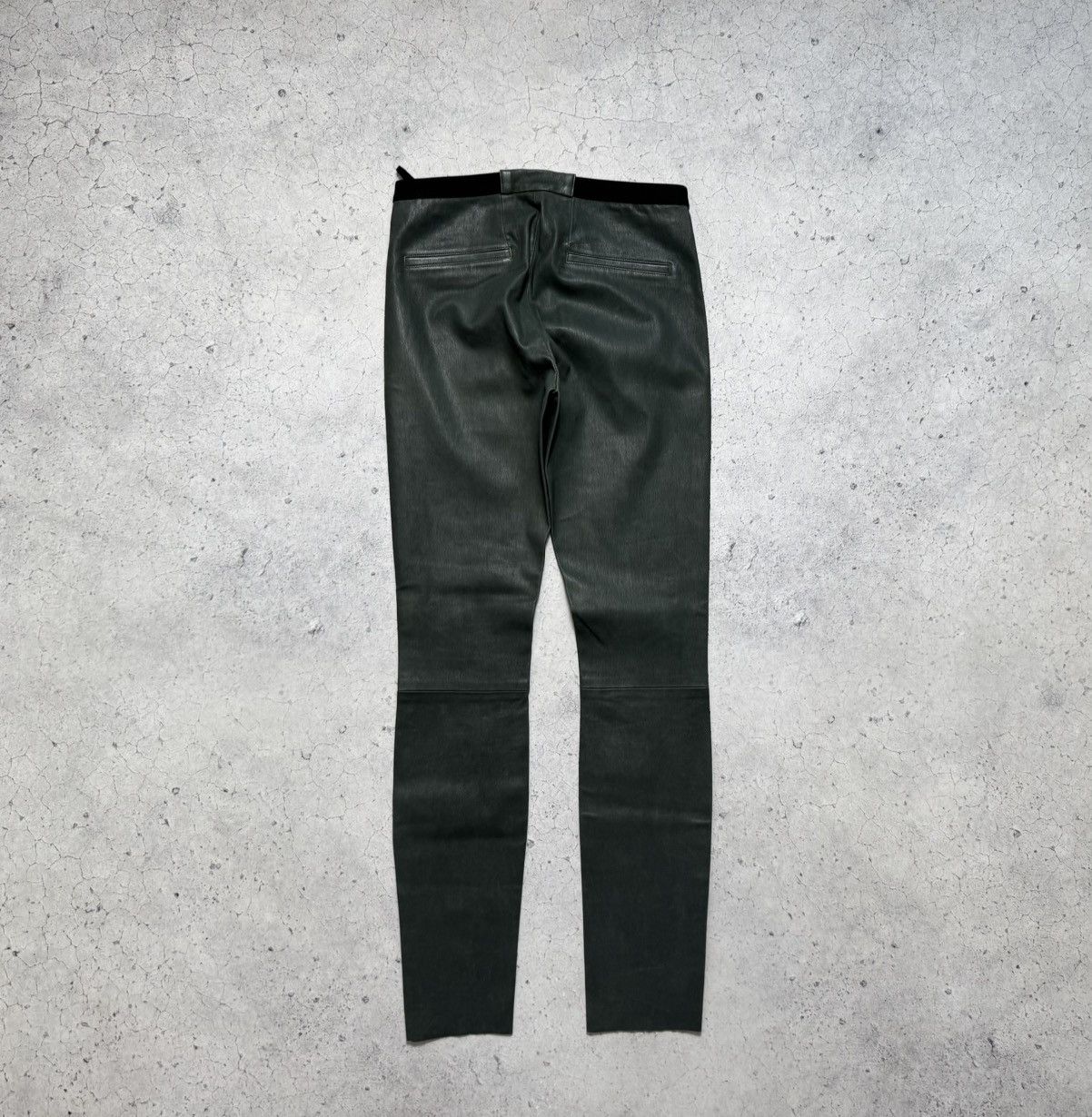 Helmut Lang Helmut Lang Leather Luxury Archive Pants Skinny Size 28" / US 6 / IT 42 - 2 Thumbnail