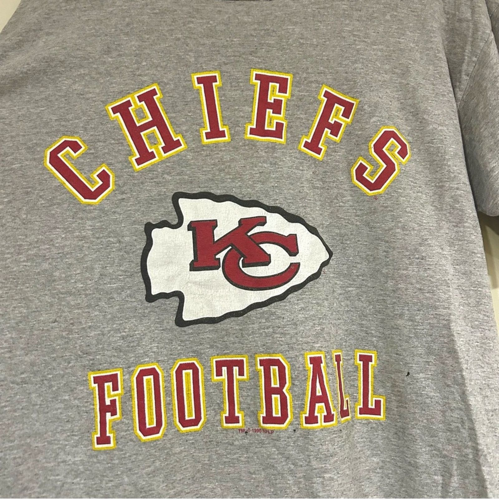 Reebok Vintage Reebok 1996 Kansas City Chiefs Shirt Size US L / EU 52-54 / 3 - 2 Thumbnail