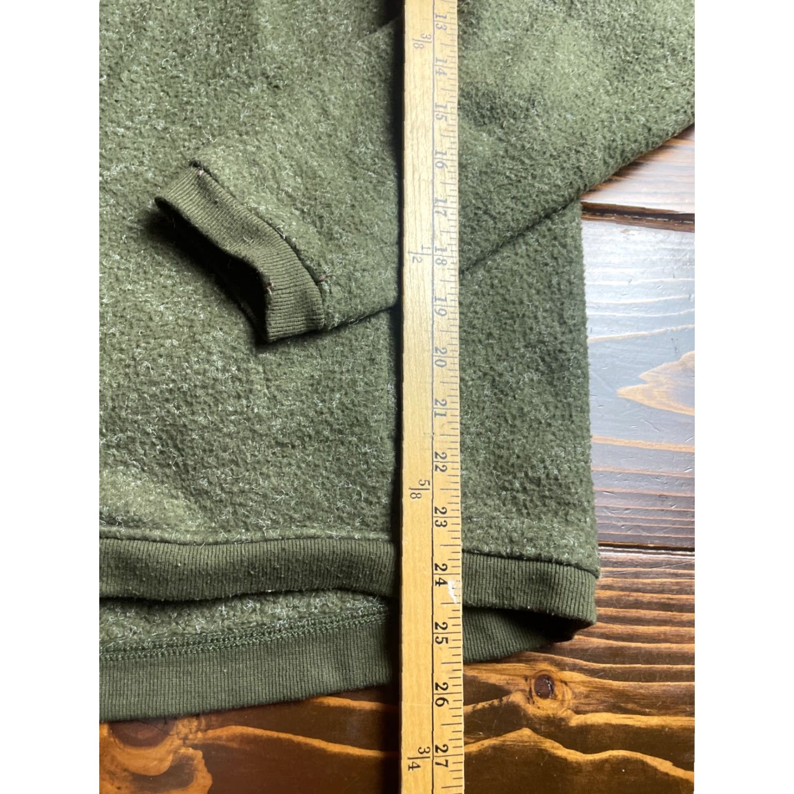 Avia VINTAGE AVIA Sweater Women's L Green Fleece Full Zip Drawstring Activewear Size L / US 10 / IT 46 - 6 Thumbnail
