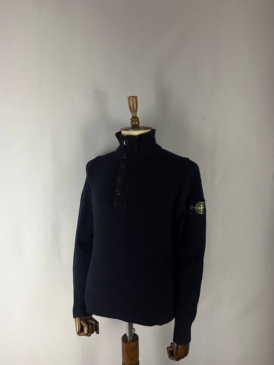 Stone Island Stone Island Sweater Wool Navy Size US M / EU 48-50 / 2 - 1 Thumbnail