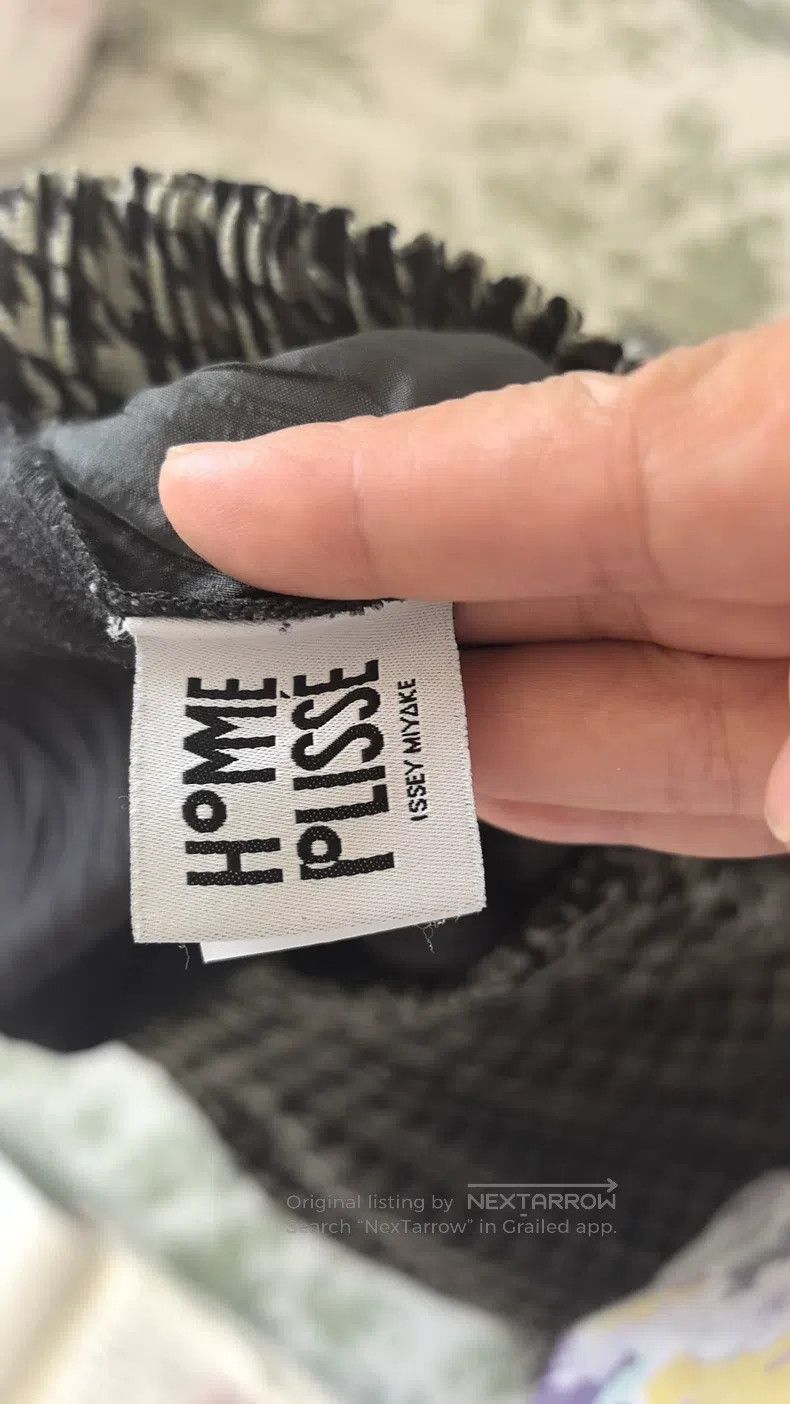 Issey Miyake Issey Miyake Houndstooth Pants, Beige and Black Plaid Size 25" / US 0 / IT 36 - 3 Thumbnail