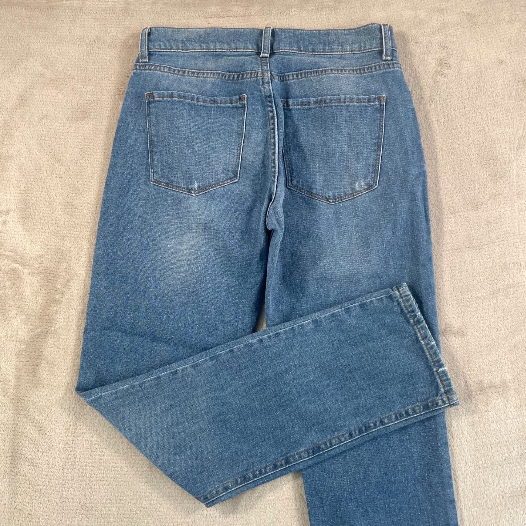 Mott & Bow Mott & Bow Boyfriend Slim Straight Charlton Jeans Women 28x30 Light Blue NWOT Size 28" / US 6 / IT 42 - 5 Thumbnail