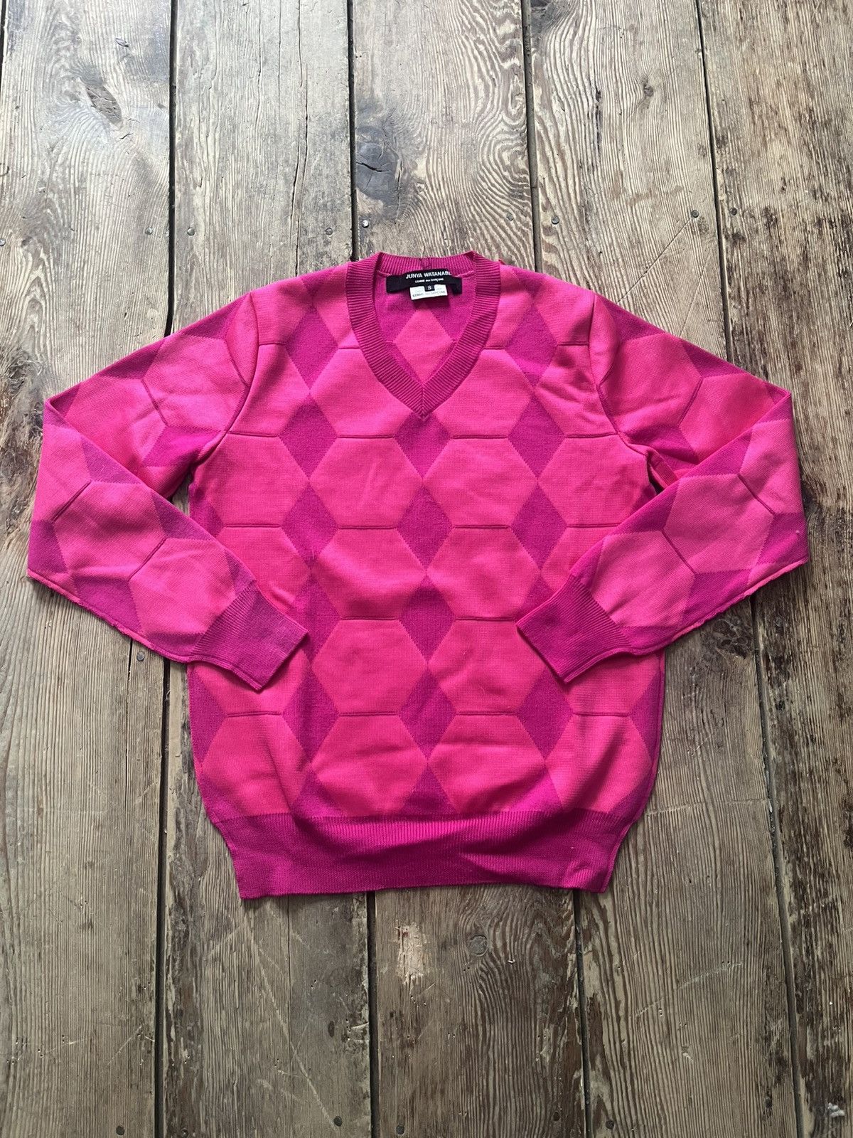 Junya Watanabe Argyle Sweater Size S / US 4 / IT 40 - 1 Thumbnail