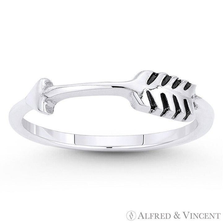 Other Arrow & Quill Archery Stackable Ring in .925 Sterling Silver Size ONE SIZE - 1 Preview