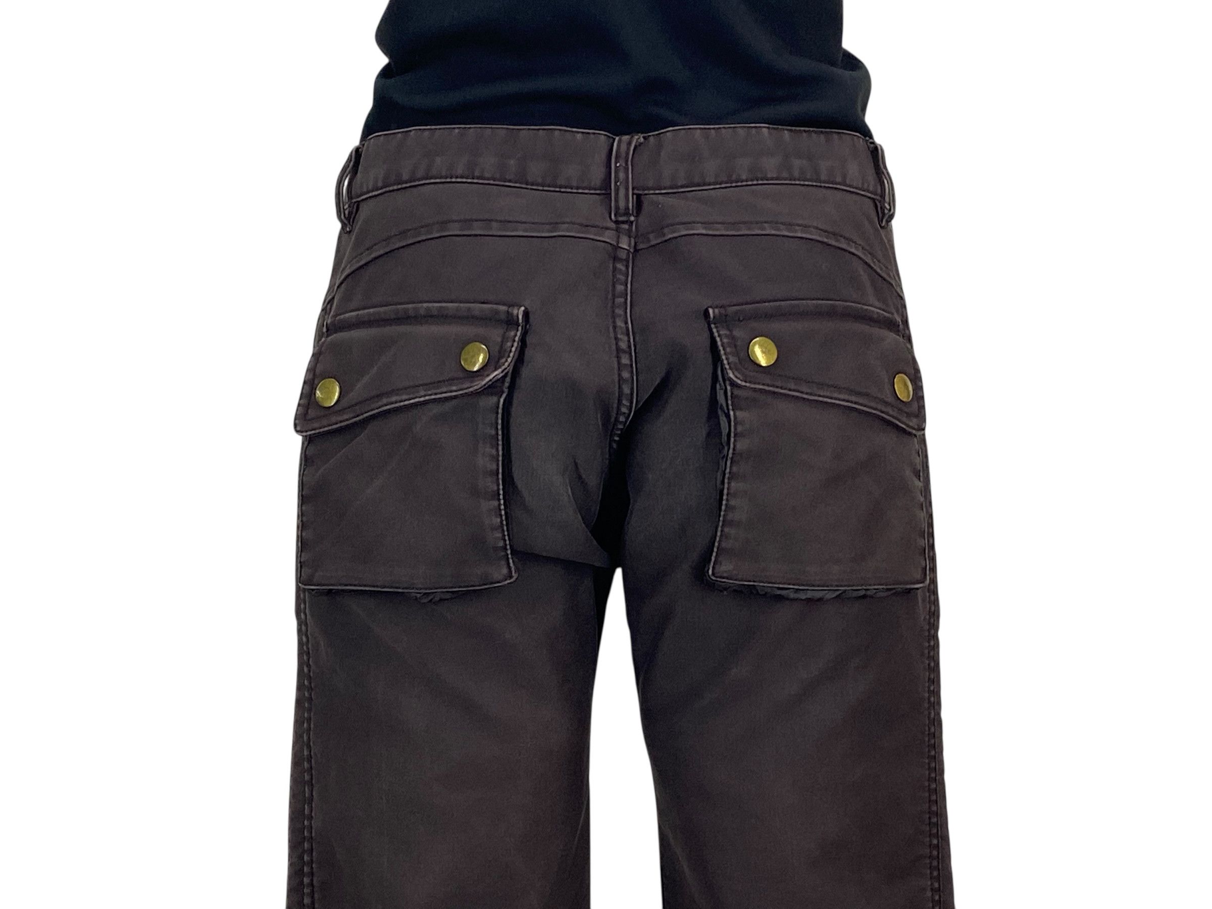 If Six Was Nine Baker Pocket Straigt Leg Low Rise Pants Size 27" / US 4 / IT 40 - 6 Thumbnail