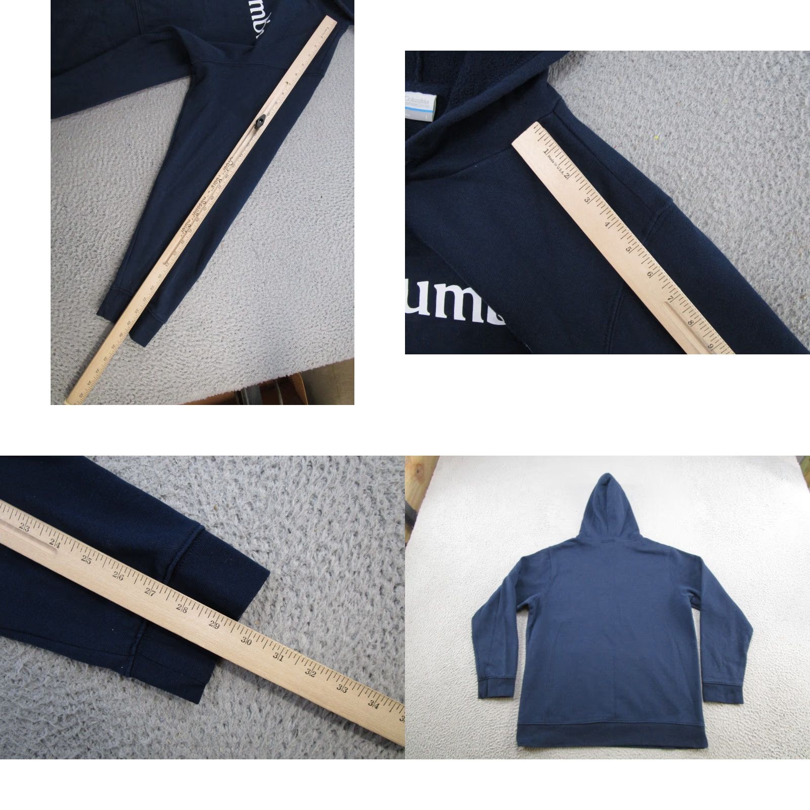 Spell Columbia Pullover Hoodie Sweatshirt Mens Size L Navy Blue Outdoors Size US L / EU 52-54 / 3 - 8 Thumbnail