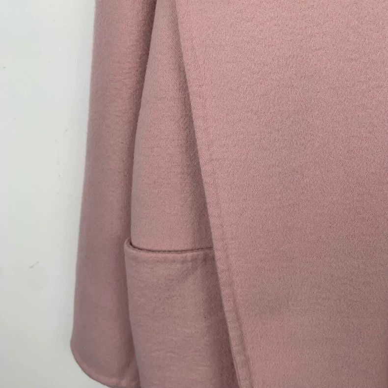 Max Mara Max Mara Pink hooded wool-mixed cashmere coat Size M / US 6-8 / IT 42-44 - 4 Thumbnail