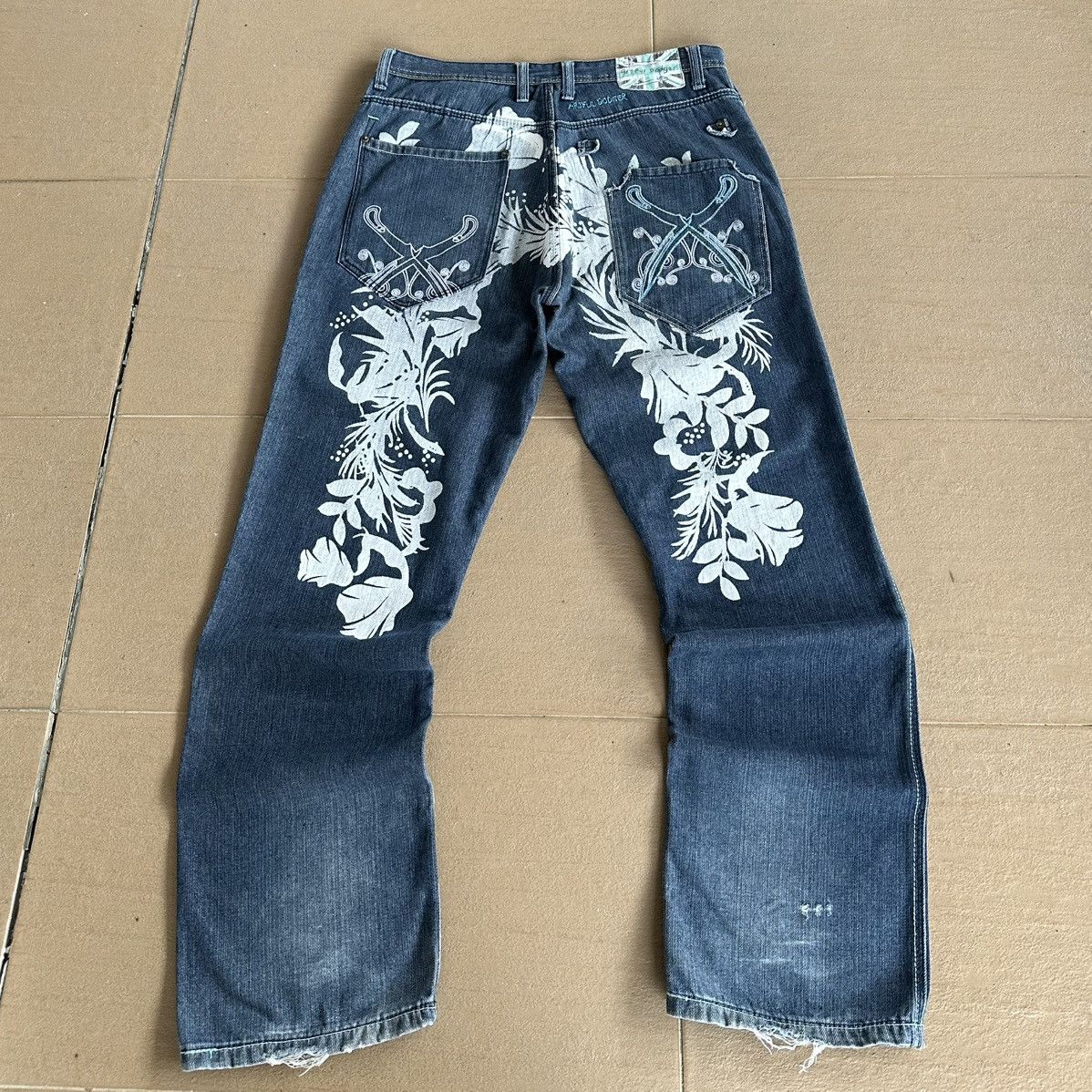 Artful Dodger Vintage Artful Dodger Jesse Pinkman Y2K Denim Jeans Size 36 Size US 36 / EU 52 - 1 Thumbnail