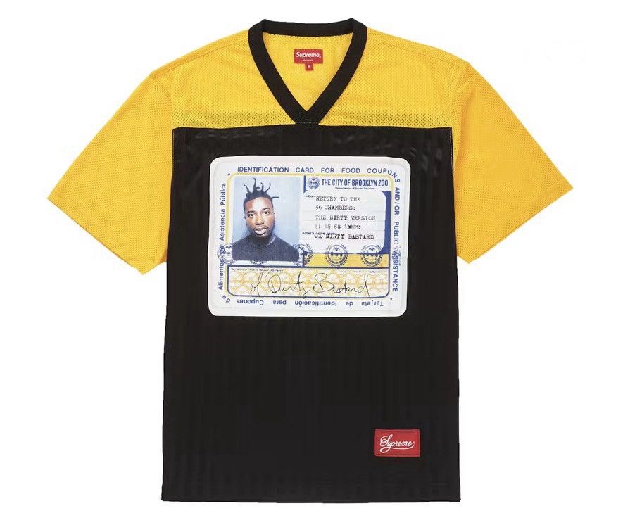 Supreme SS19 Supreme Ol' Dirty Bastard Football Top Size US S / EU 44-46 / 1 - 1 Thumbnail
