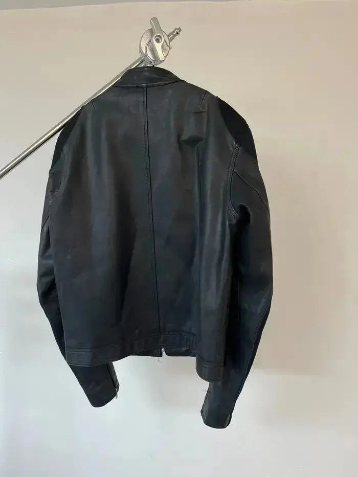 Yohji Yamamoto Yohji Yamamoto AAR leather bike jacket-2505 Size US L / EU 52-54 / 3 - 5 Thumbnail