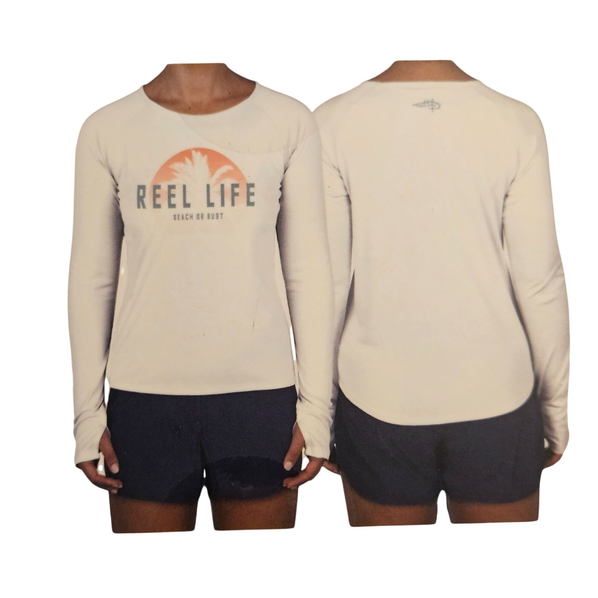 Other Reel Life Women’s Jax Beach UV Long Sleeve White Top Medium Size M / US 6-8 / IT 42-44 - 5 Thumbnail
