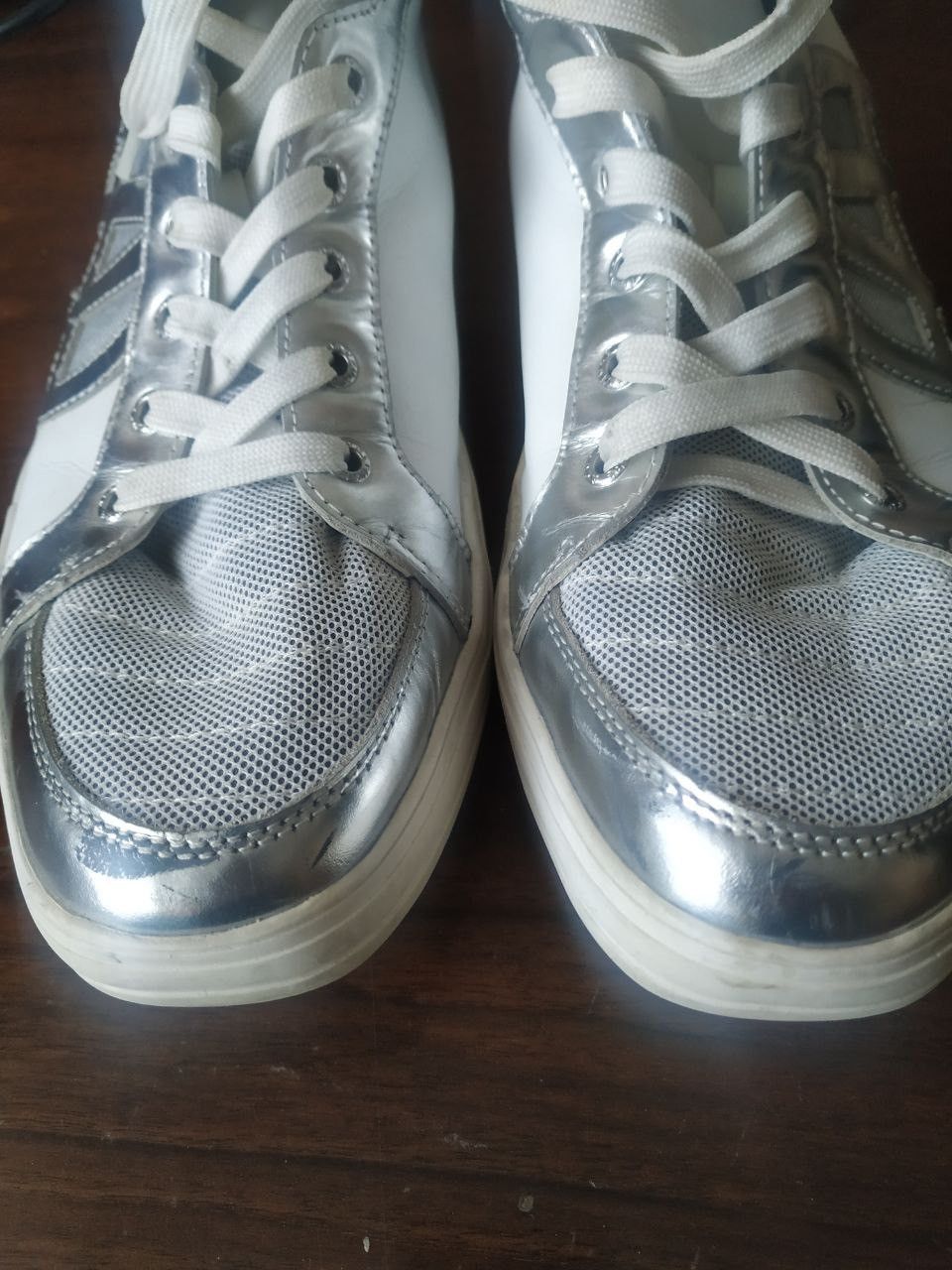 Other Acupuncture punk anarchy batman dc hitop leather sneekers Size US 10 / EU 43 - 14 Thumbnail