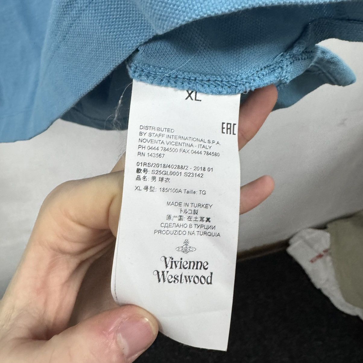 Vivienne Westwood Vintage Vivienne Westwood polo shirt Size US XL / EU 56 / 4 - 8 Thumbnail