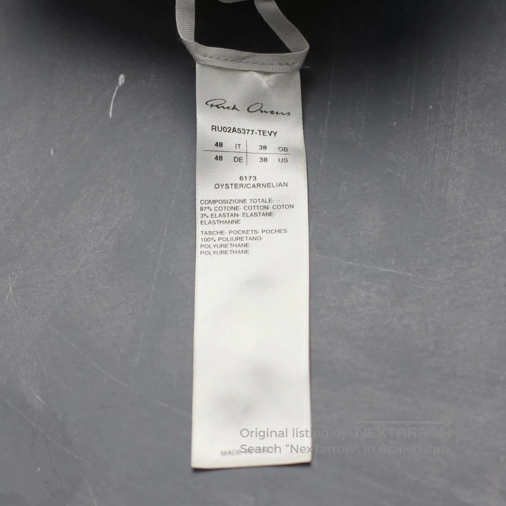 Rick Owens Rick Owens TE PVC Five. Size US 32 / EU 48 - 5 Thumbnail