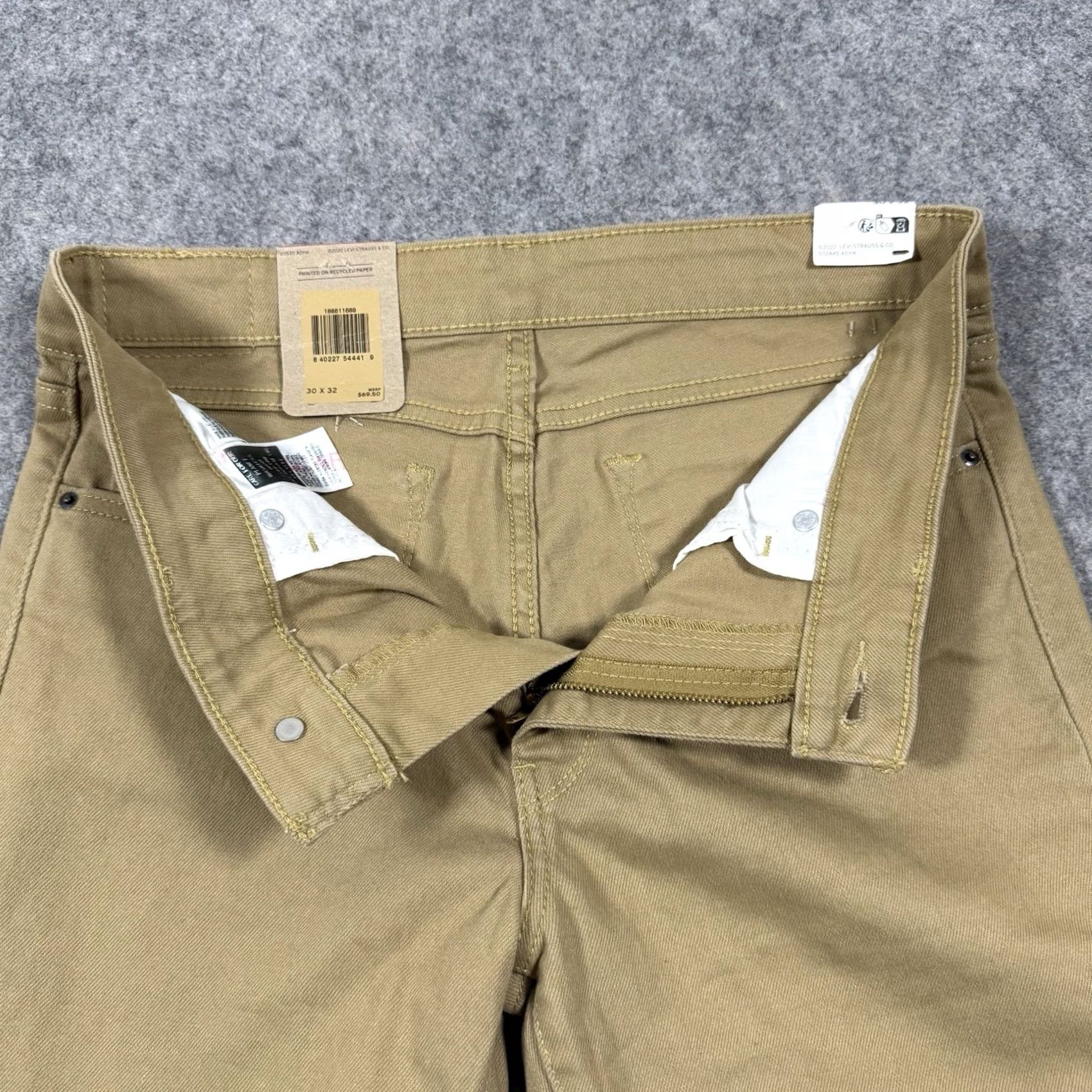 Levi's Levi's 711 Skinny Jeans Women Brown Size 30x32 32x31 NWT Mid Rise 31 Inseam 5-Pocket Denim Stretch Slim NWT Size 30" / US 8 / IT 44 - 4 Thumbnail
