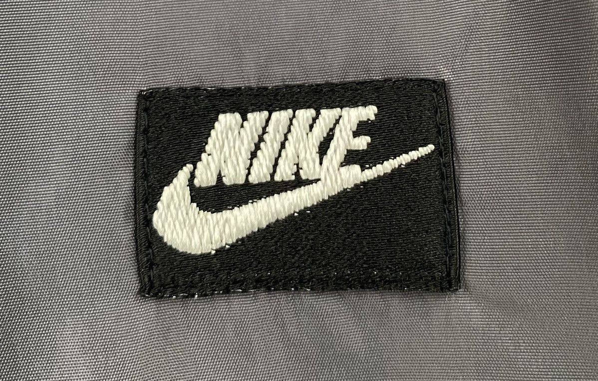 Nike Vintage 90’s Nike Grey Tag Spellout Windbreaker Pants Womens Size 29" - 3 Thumbnail
