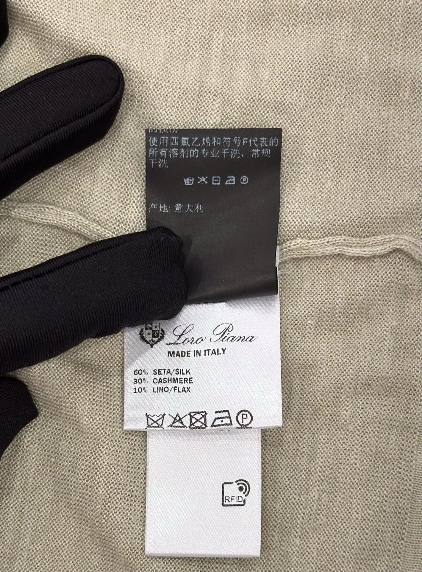 Loro Piana Loro Piana Men Silk-Cashmere Knit Polo 48 Size US M / EU 48-50 / 2 - 6 Thumbnail