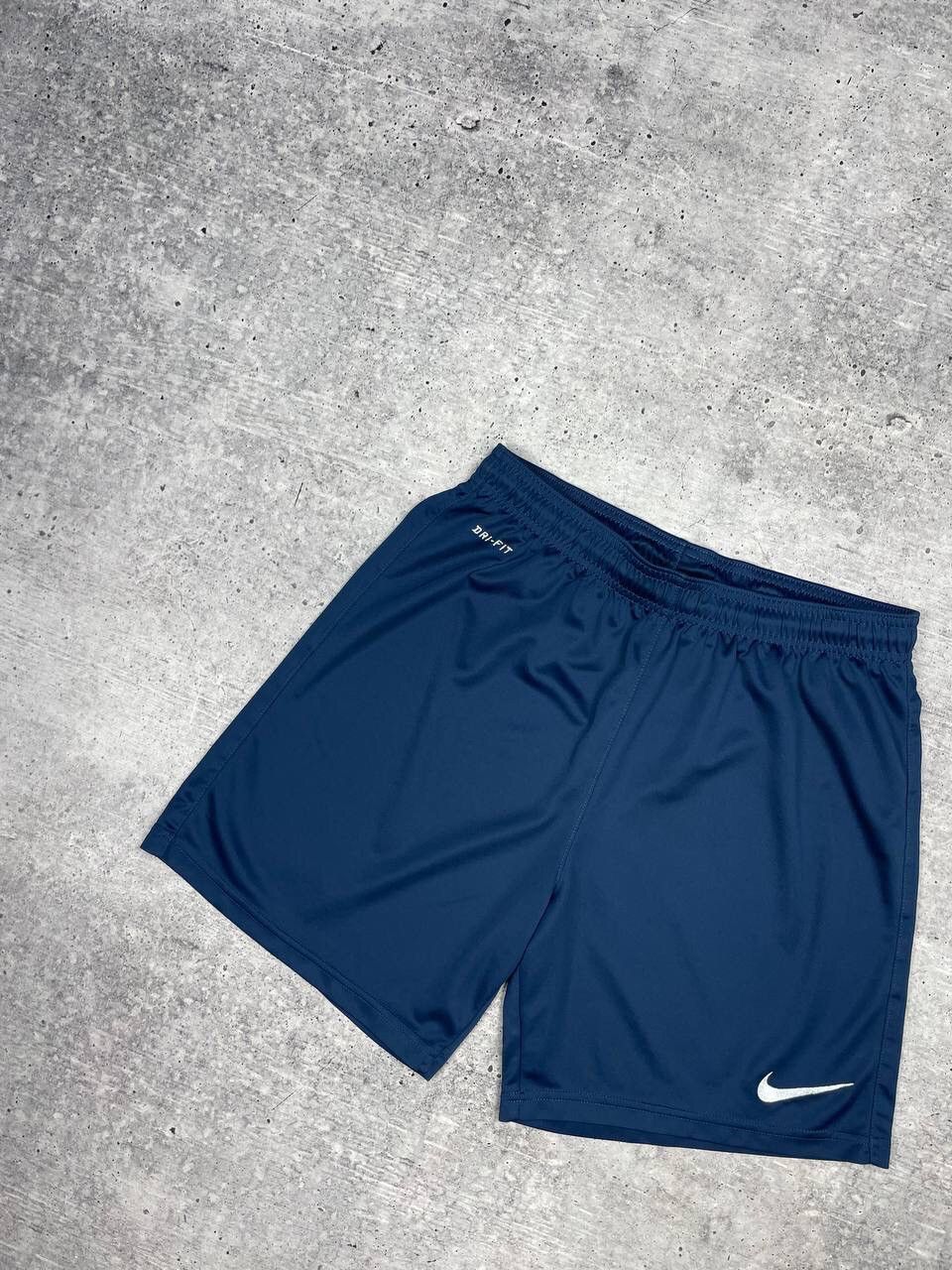 Nike × Vintage Vintage Nike 90’s Y2K Style Drill Blue Soccer Dri-Fit Shorts Size US 30 / EU 46 - 2 Thumbnail