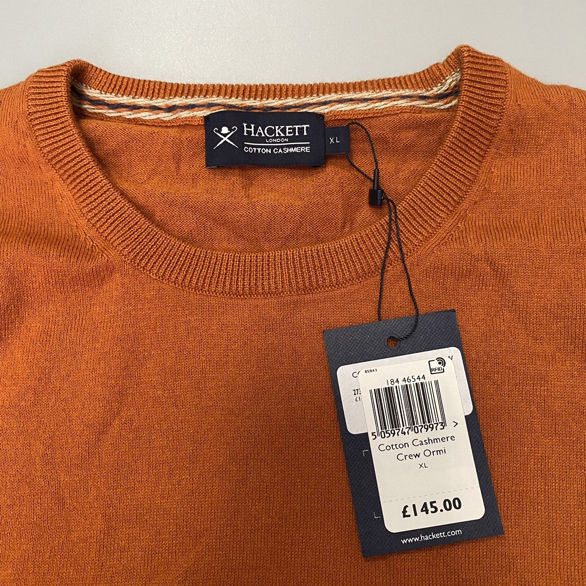 Hackett Hackett London Mens Jumper Sweater XL Cashmere Pullover New Size US XL / EU 56 / 4 - 7 Thumbnail