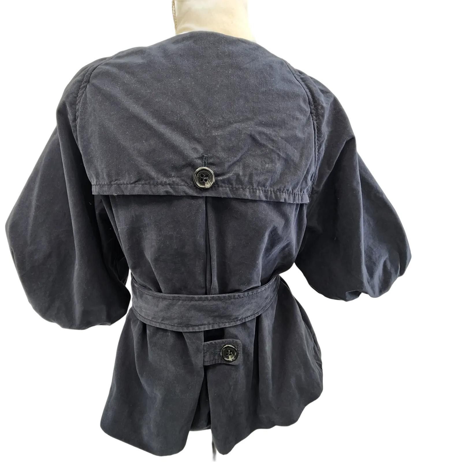 Bcbgmaxazria BCBGMaxazria. Navy Blue Y2K Blazer/Jacket. M Size M / US 6-8 / IT 42-44 - 3 Thumbnail