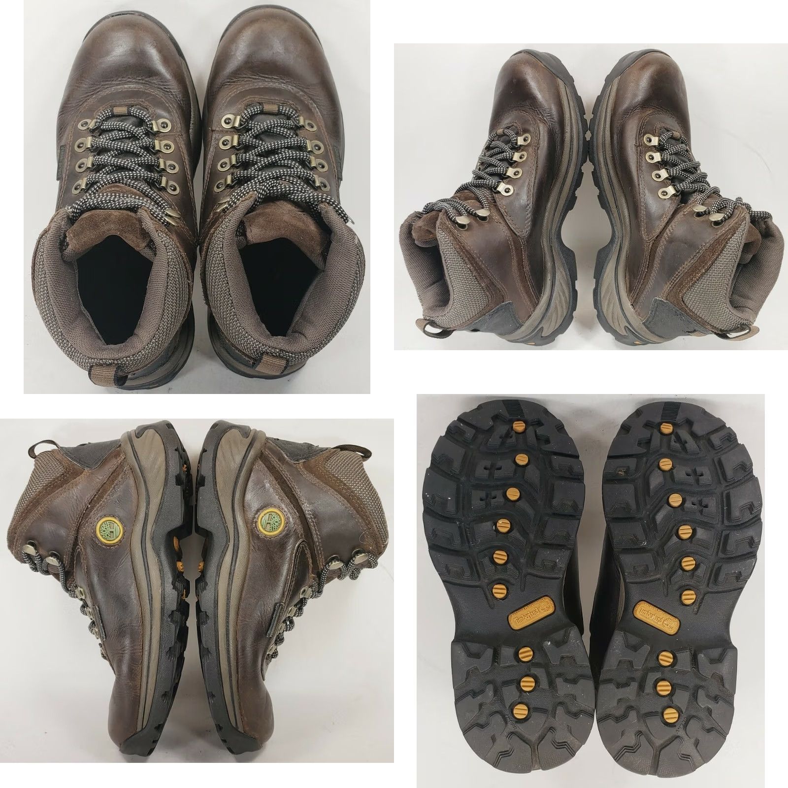 Timberland Timberland White Ledge Waterproof Mid Hiking Boots Women Size 6.5M Brown M 12665 12668 Strap Old 2010-2019 Outdoor Shoes Womens Size US 7 / IT 37 - 8 Thumbnail