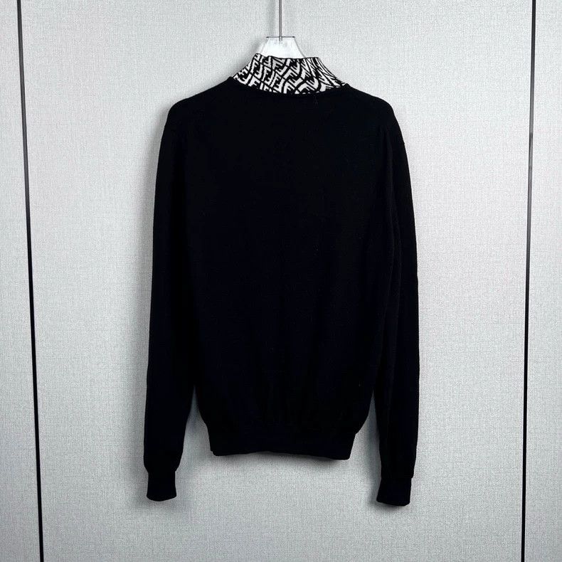 Fendi Fendi Neckline logo sweater Size US S / EU 44-46 / 1 - 4 Thumbnail