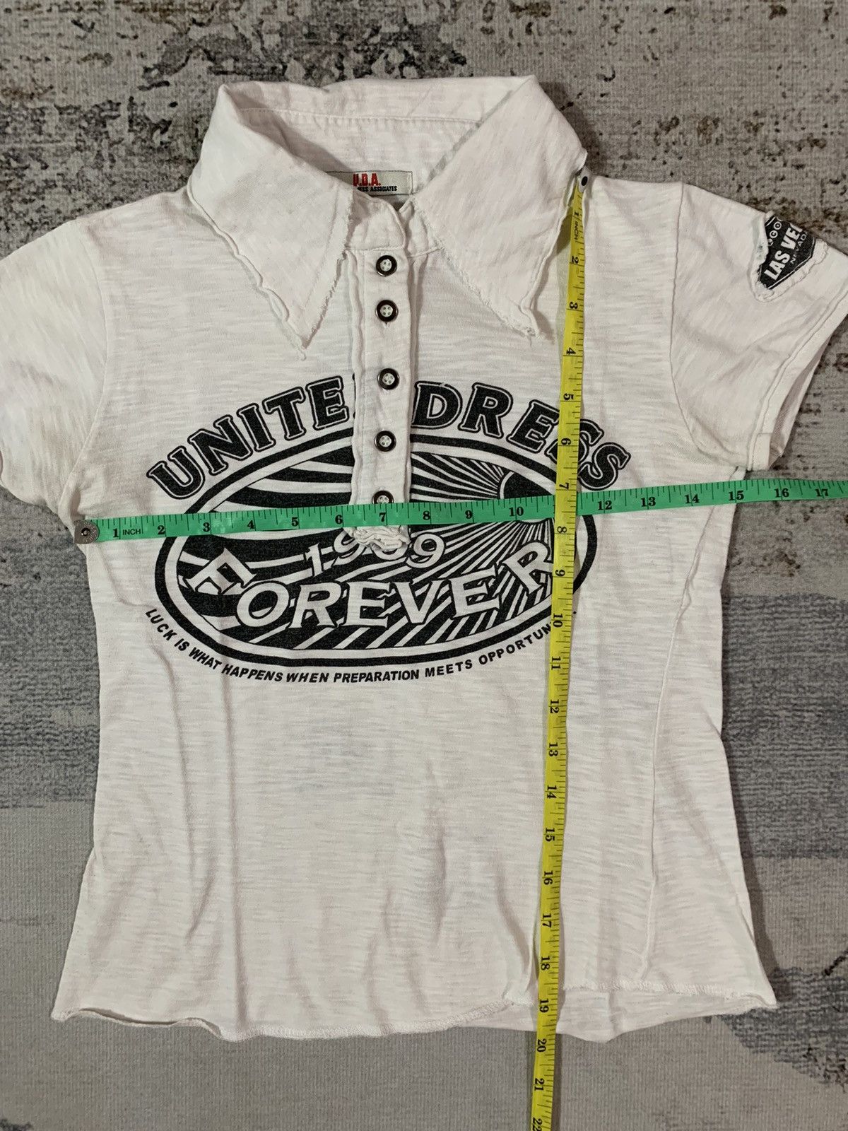 Beauty Beast × Japanese Brand 2000s Japanese Patchwork Gothic Style Tshirt Size US XS / EU 42 / 0 - 8 Thumbnail