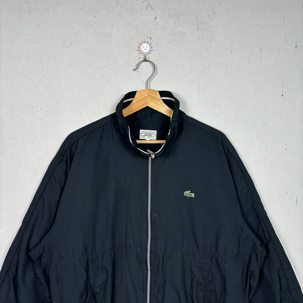 Lacoste Lacoste Sport Full-zip Black Swater Jacket Size US L / EU 52-54 / 3 - 3 Thumbnail
