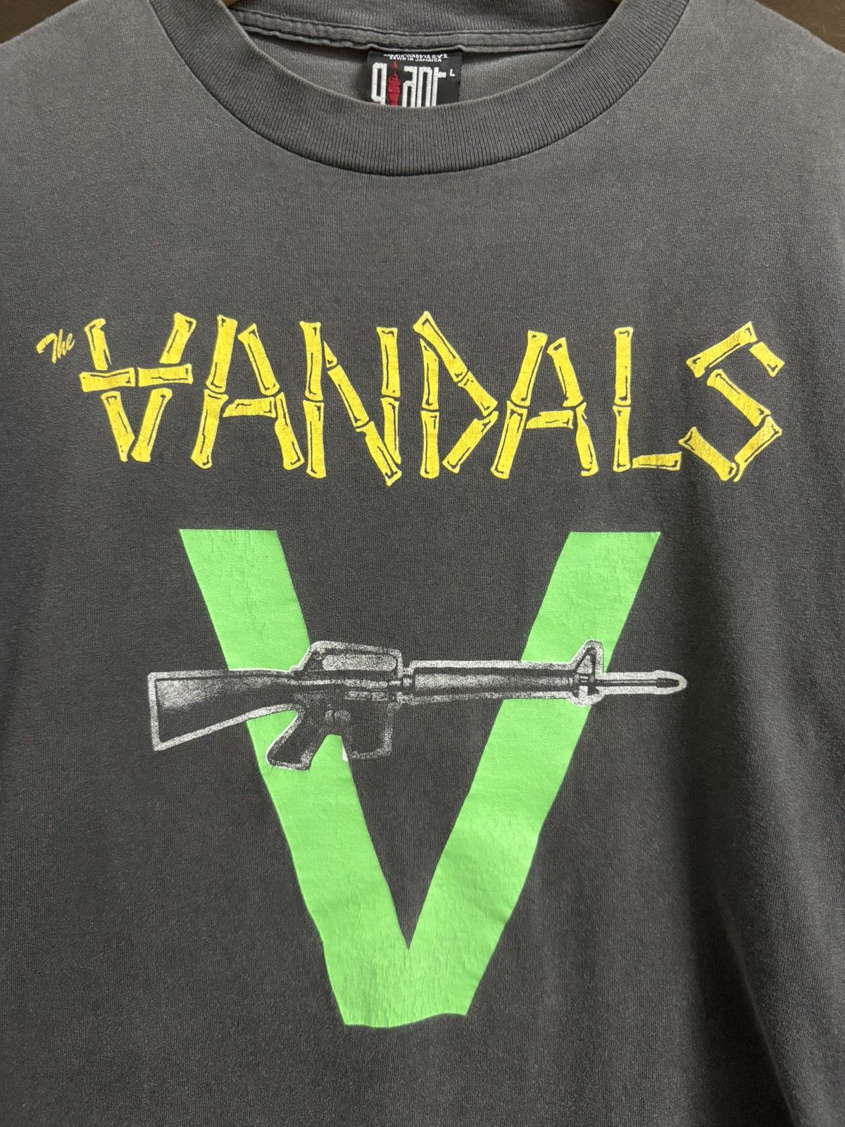 Band Tees Vintage 90s Sunfaded The Vandals Punk Rock Size US L / EU 52-54 / 3 - 5 Thumbnail