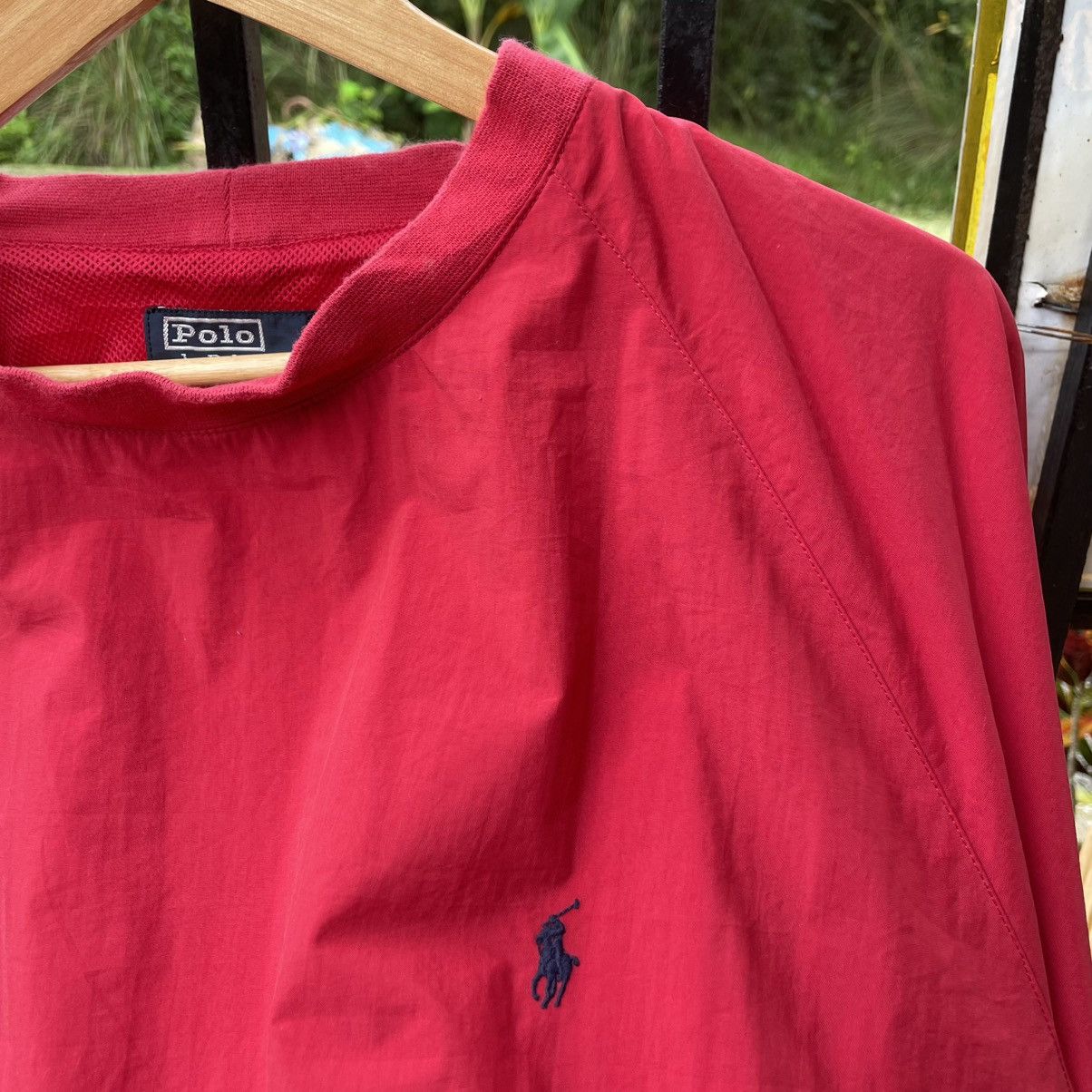 Polo Ralph Lauren 🔥Vintage Polo Ralph Lauren Small Pony Windbreaker Sweatshirt Size US XL / EU 56 / 4 - 6 Thumbnail