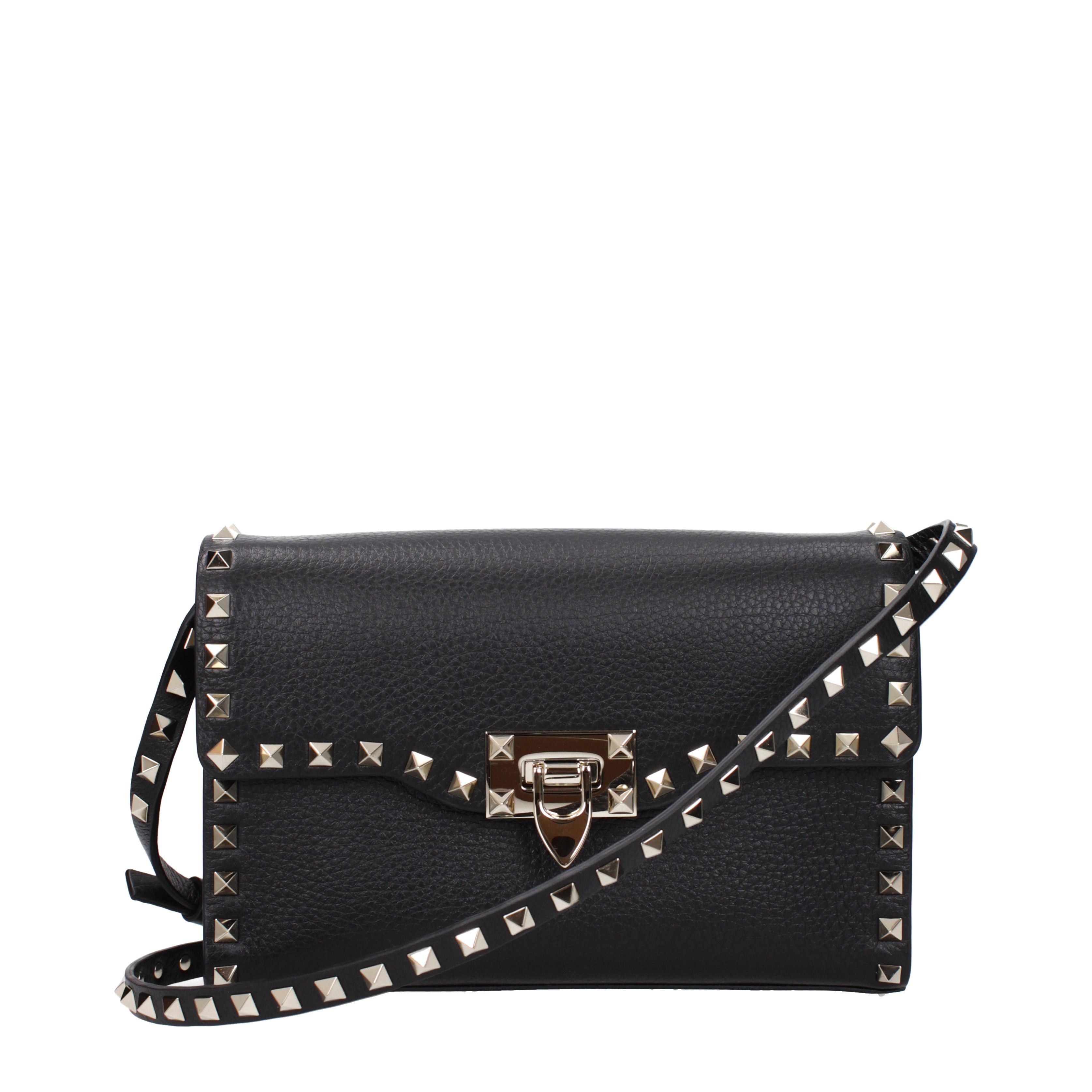 Valentino x Valentino Garavani Crossbody Bag In Leather in Grey, Women's
