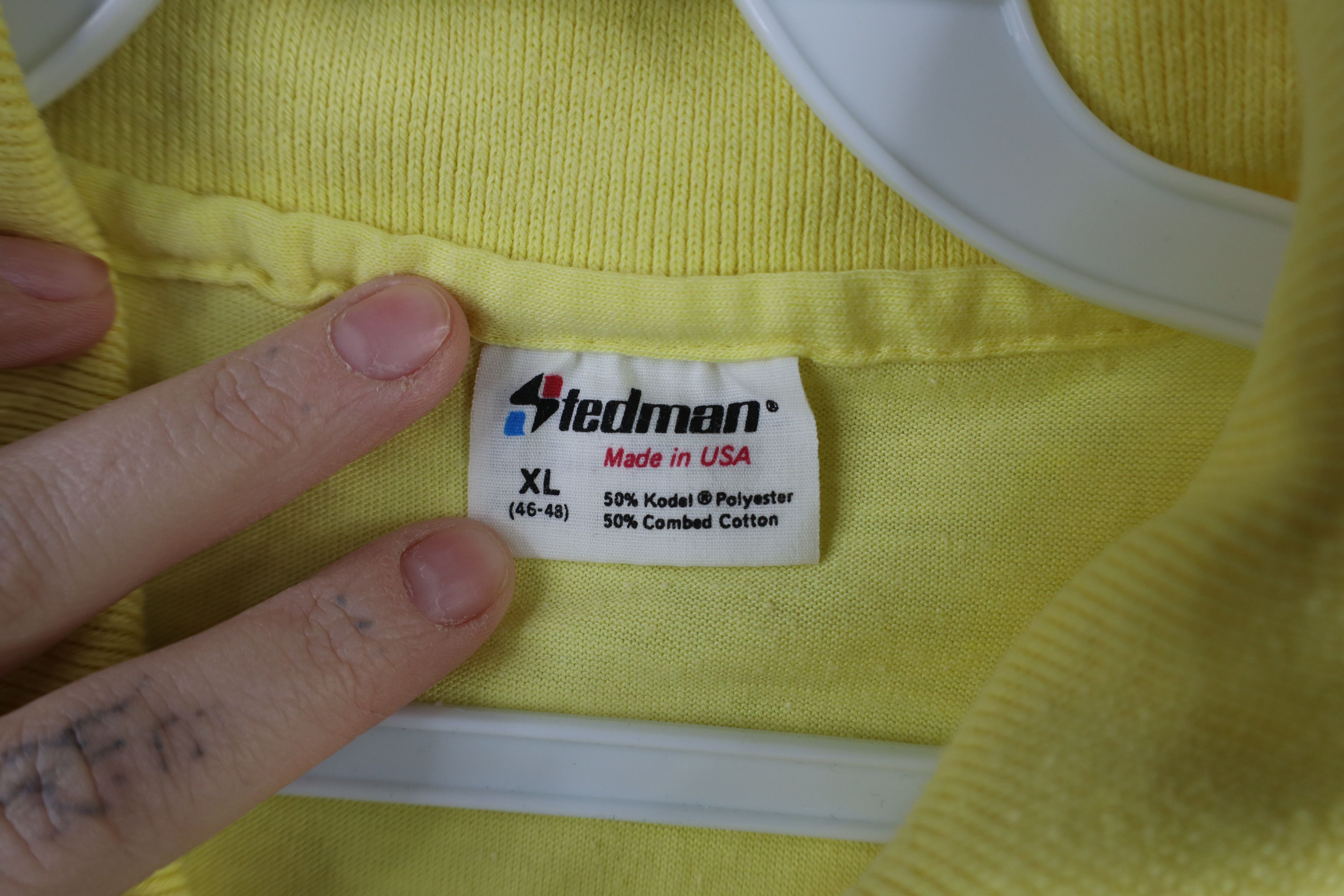 Vintage Vintage 80s Reebok State Championship Staff Polo USA Size US XL / EU 56 / 4 - 8 Thumbnail