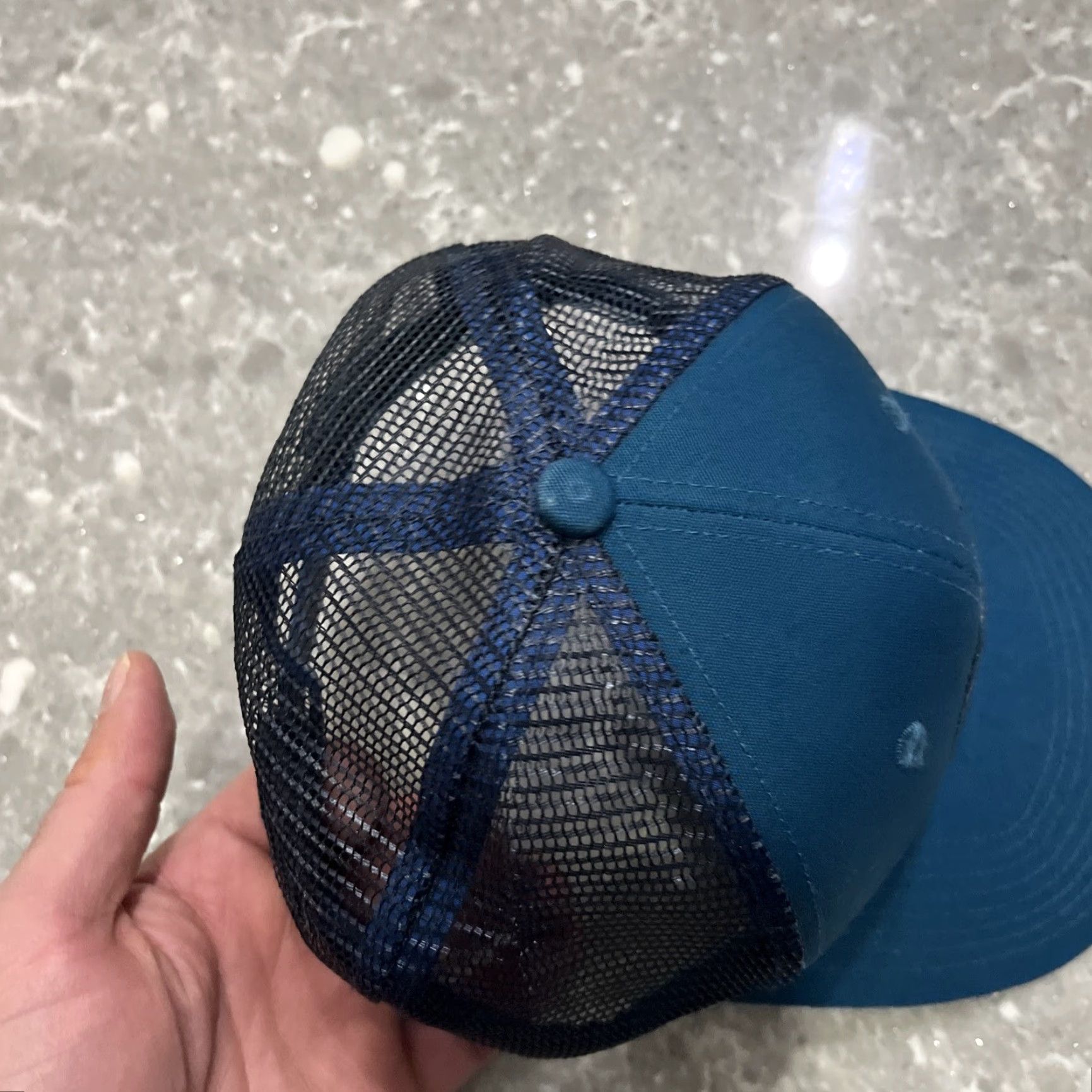 Patagonia Patagonia Unisex Trucker Hat Snapback Baseball Cap Teal Size ONE SIZE - 6 Thumbnail