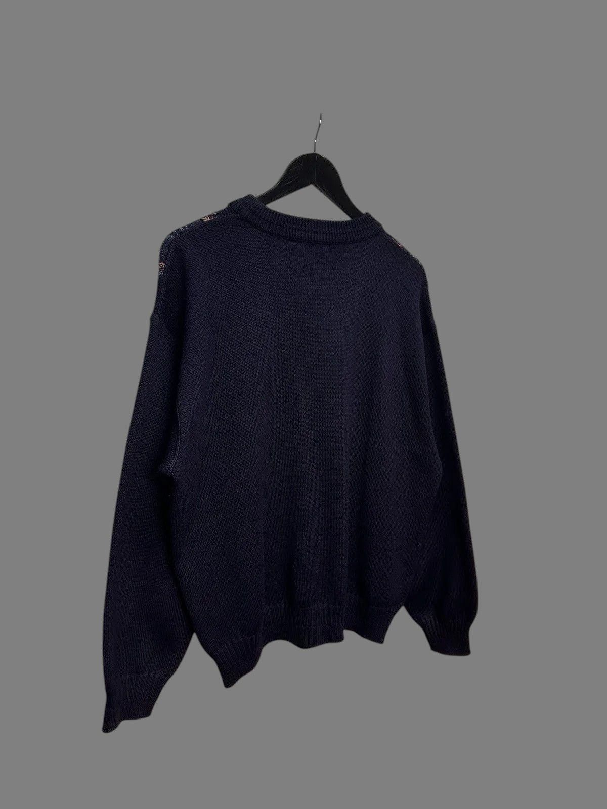 Carlo Colucci Y2K Vintage Gothic Sweater Distressed Diesel Kapital Style Size US L / EU 52-54 / 3 - 10 Thumbnail