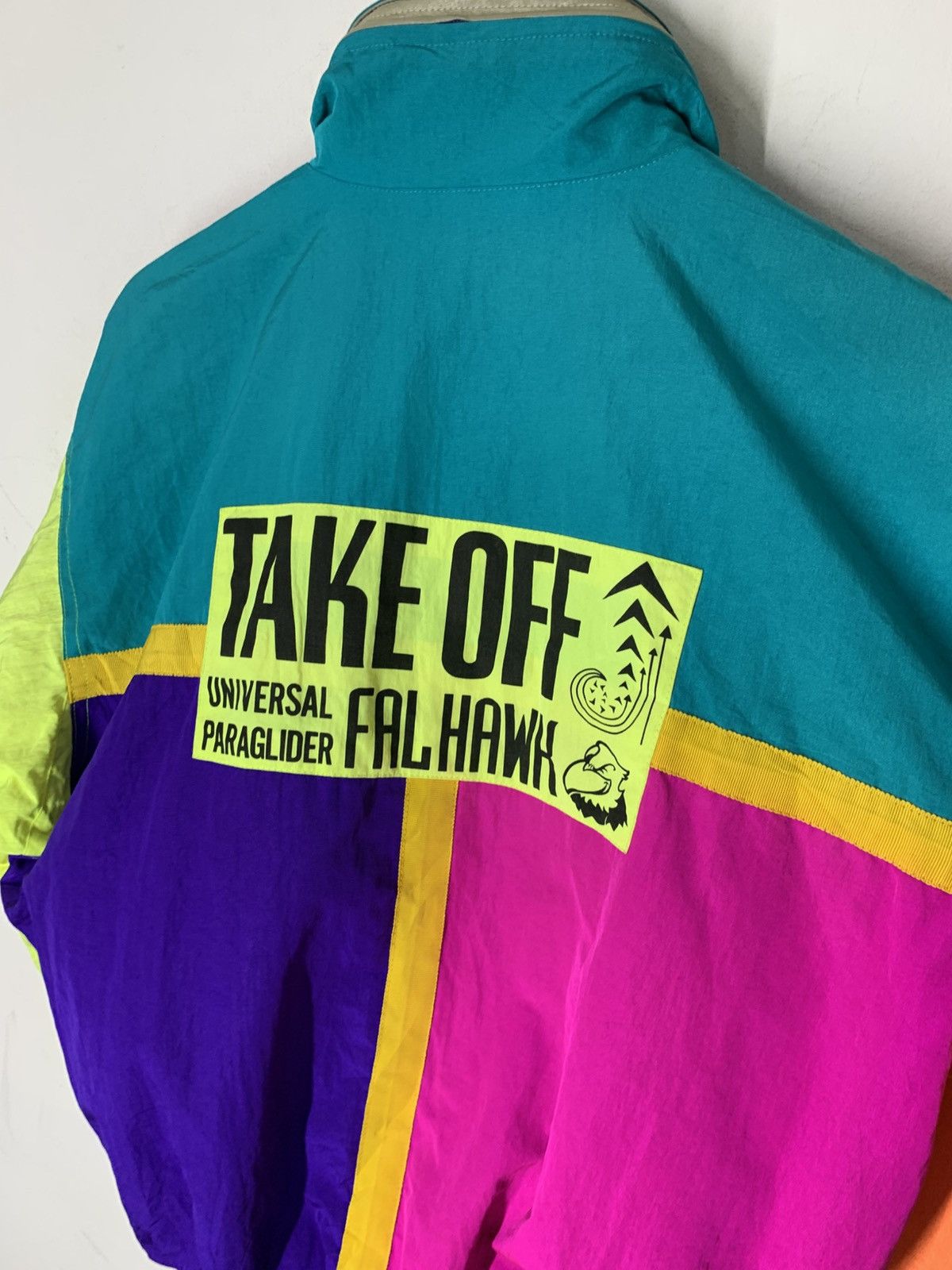 Jams World Vintage 80’s Falhawk Striking Colour Retro Jacket Size US M / EU 48-50 / 2 - 8 Thumbnail