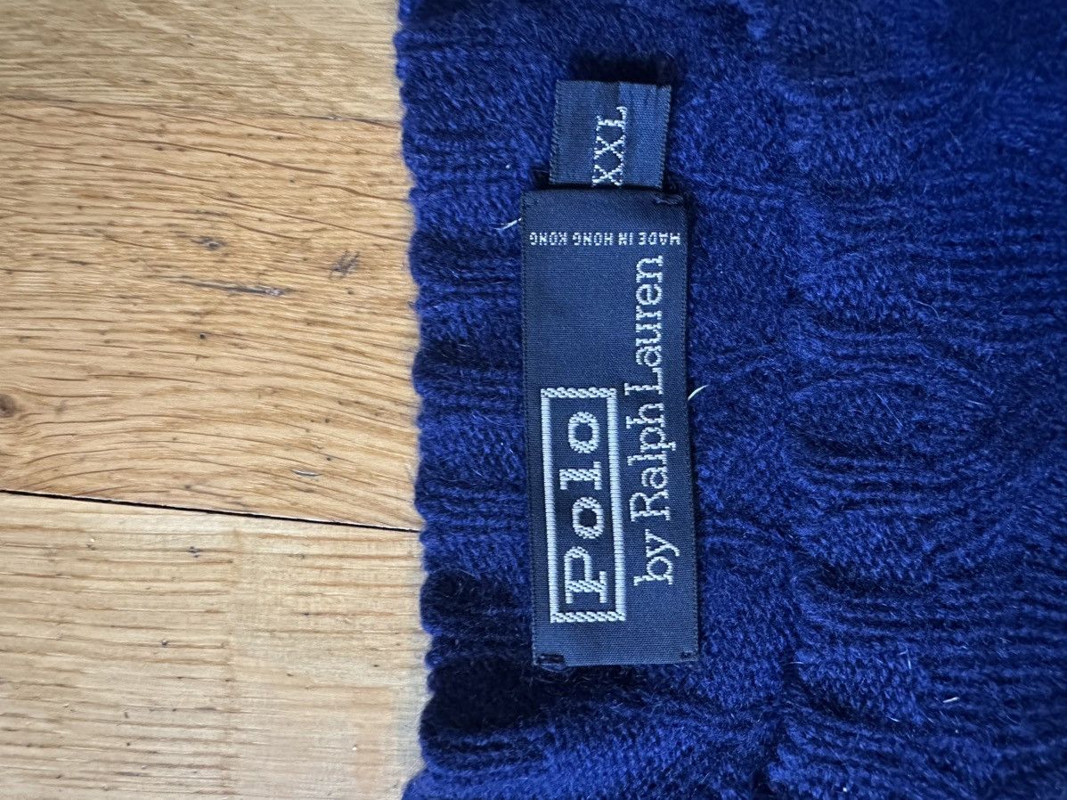 Polo Ralph Lauren The Iconic Cable-Knit Cashmere Jumper Polo Ralph Lauren Size US XXL / EU 58 / 5 - 2 Thumbnail