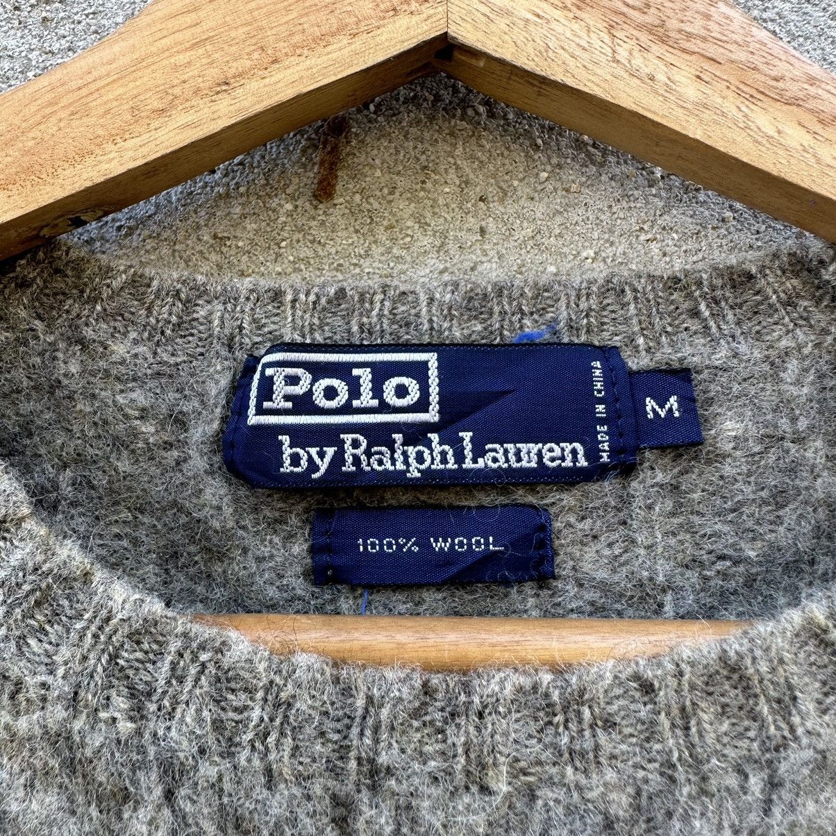 Polo Ralph Lauren × Ralph Lauren × Vintage POLO RALPH LAUREN WOOL CROPPED SWEATER Size US S / EU 44-46 / 1 - 6 Thumbnail