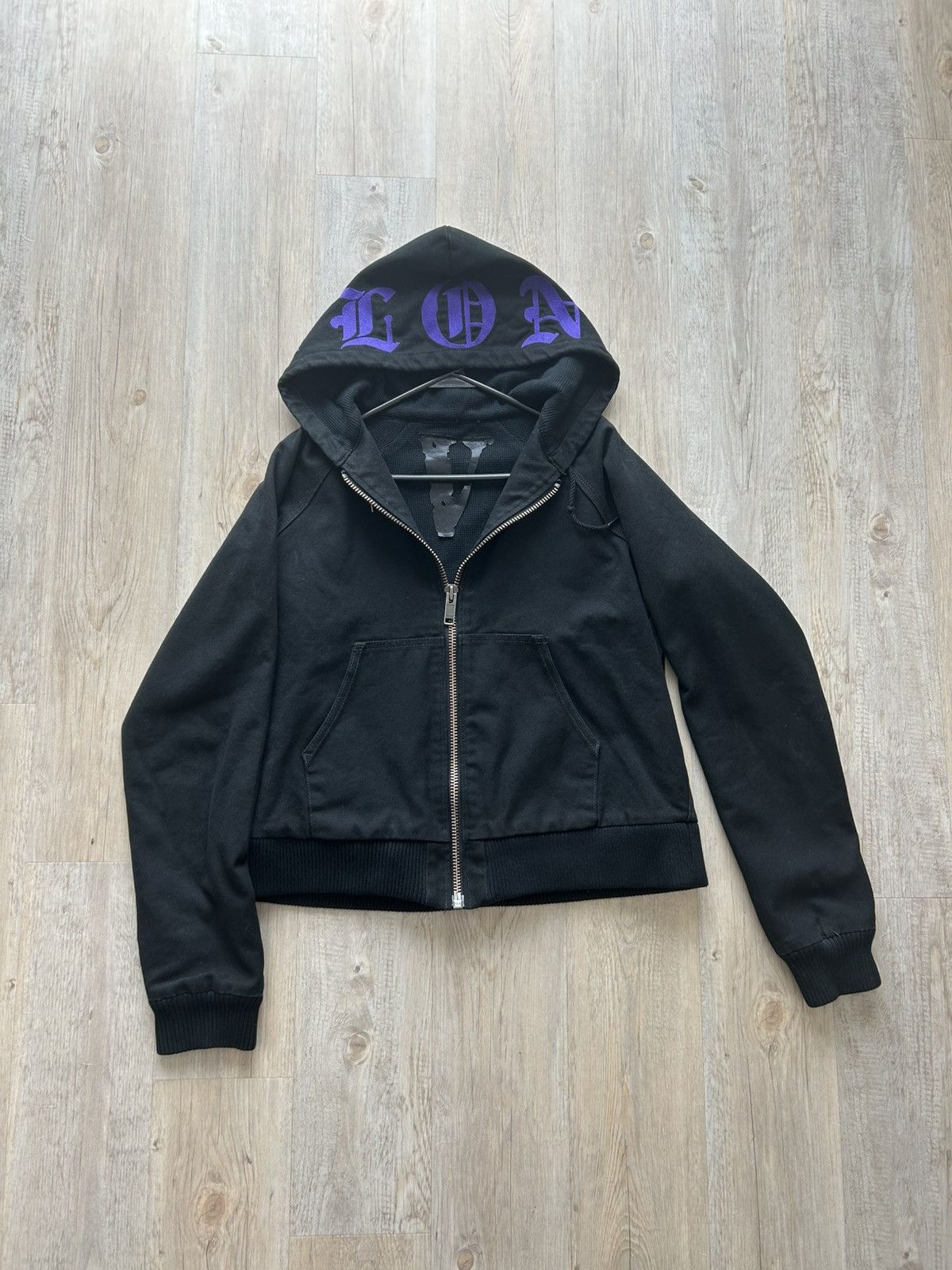 Vlone Vlone SS18 Canvas hoodie Size US S / EU 44-46 / 1 - 1 Thumbnail