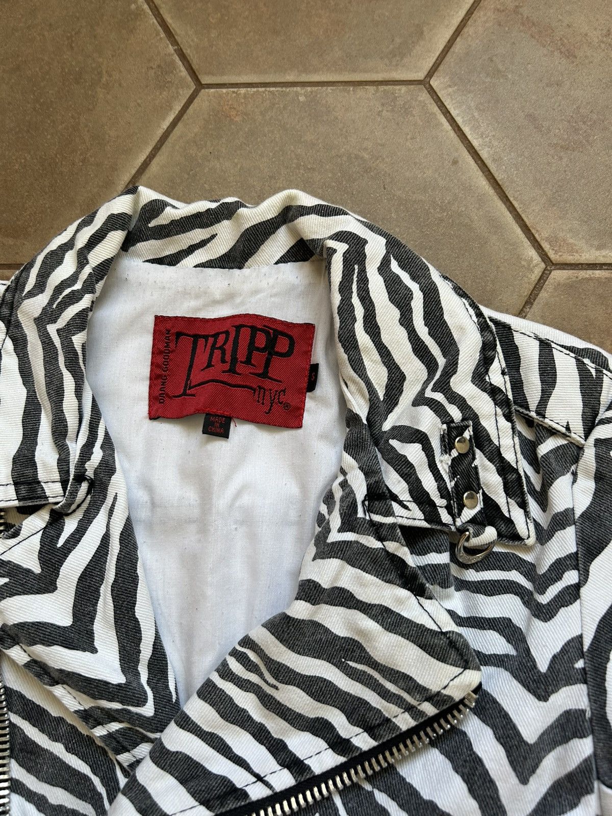 Tripp NYC Vintage Tripp NYC Bondage Parachute Zip Punk Biker Jacket Size S / US 4 / IT 40 - 4 Thumbnail