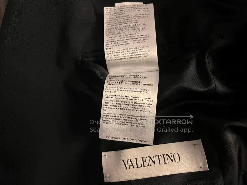 Valentino Valentino Men's suit set Size 44S - 8 Thumbnail