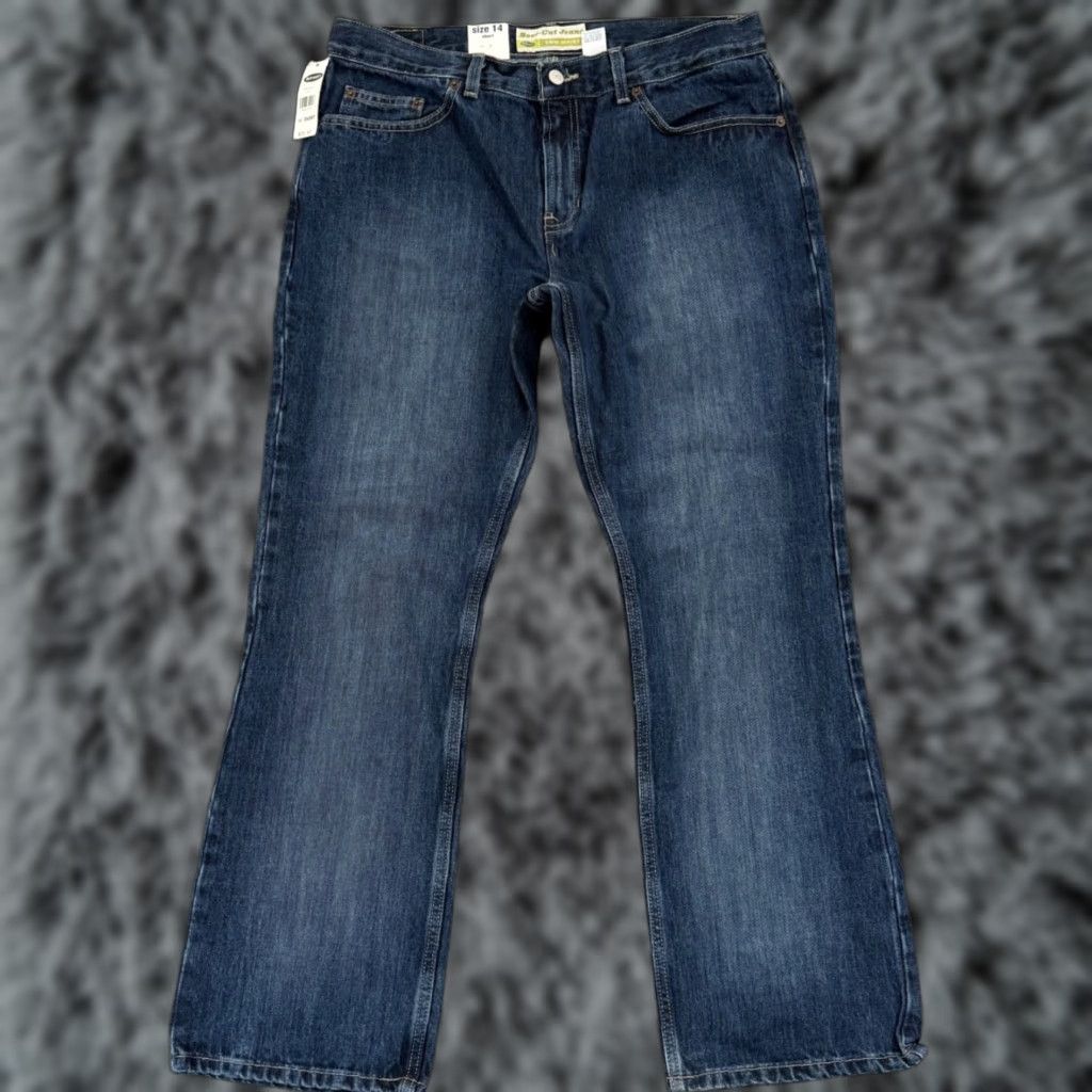 Old Navy VINTAGE Old Navy Jeans Women 14S Blue 34x32 Denim Bootcut NWT 90s Retro USA Size 36" / US 14 / IT 50 - 1 Thumbnail