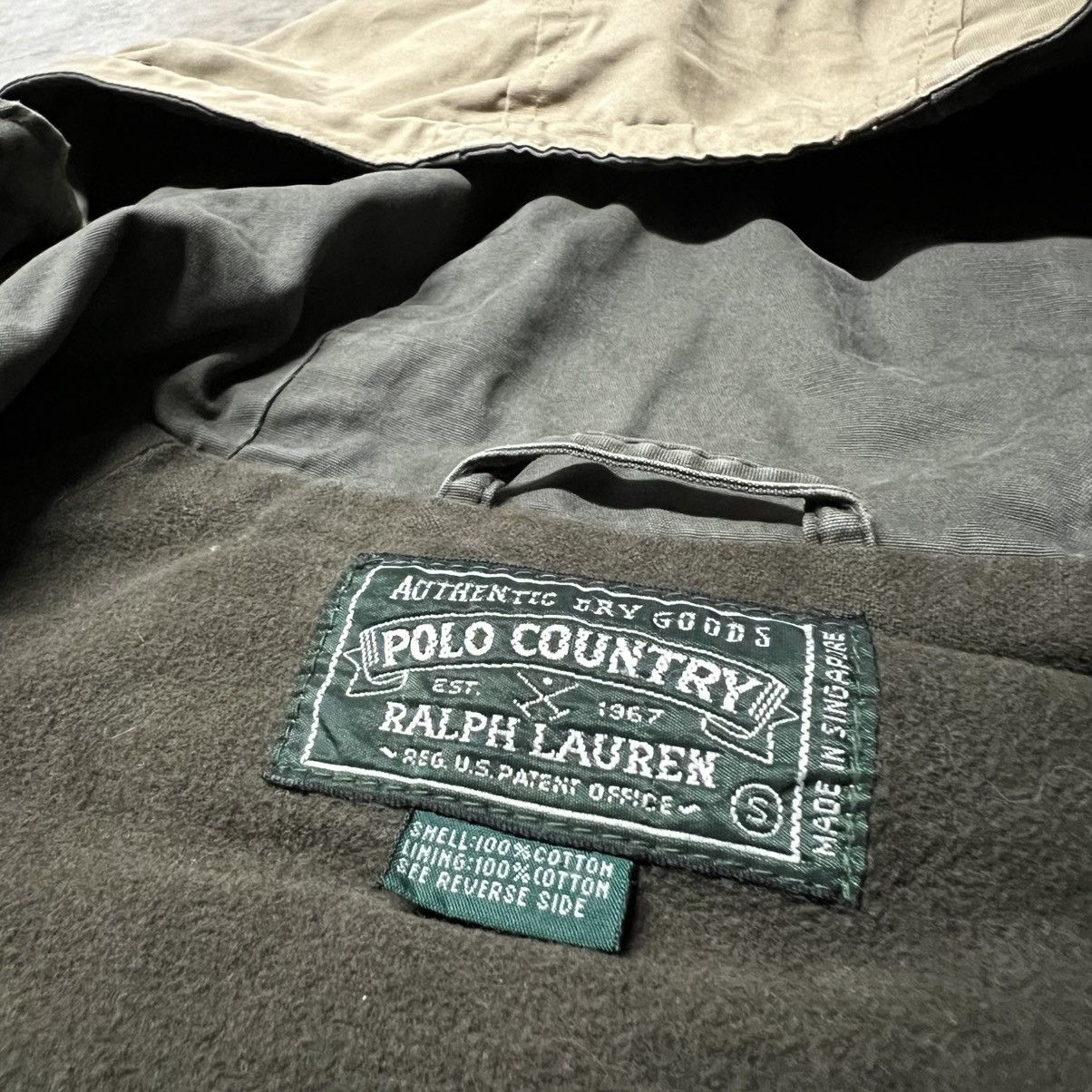 Polo Ralph Lauren × RRL Ralph Lauren × Vintage Vintage Polo Country Ralph Lauren Outdoors Parka Jacket Size US S / EU 44-46 / 1 - 9 Thumbnail