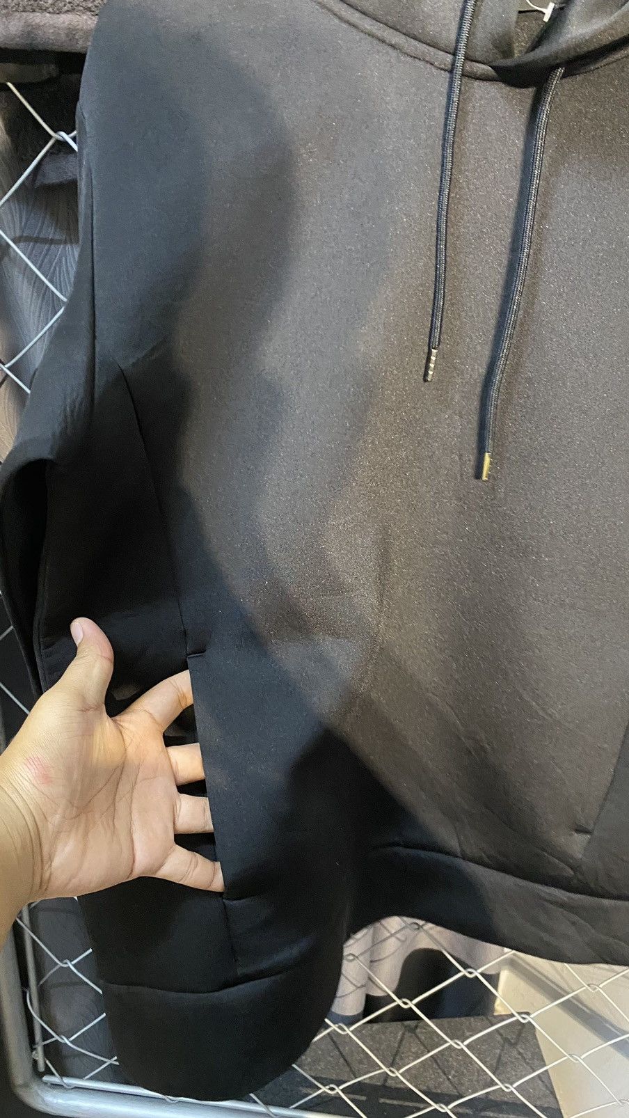 Comme Ca Ism × Japanese Brand × Vintage COMME CA ISM DRY STRETCH HOODIE MEDIUM BLACK Size US M / EU 48-50 / 2 - 3 Thumbnail
